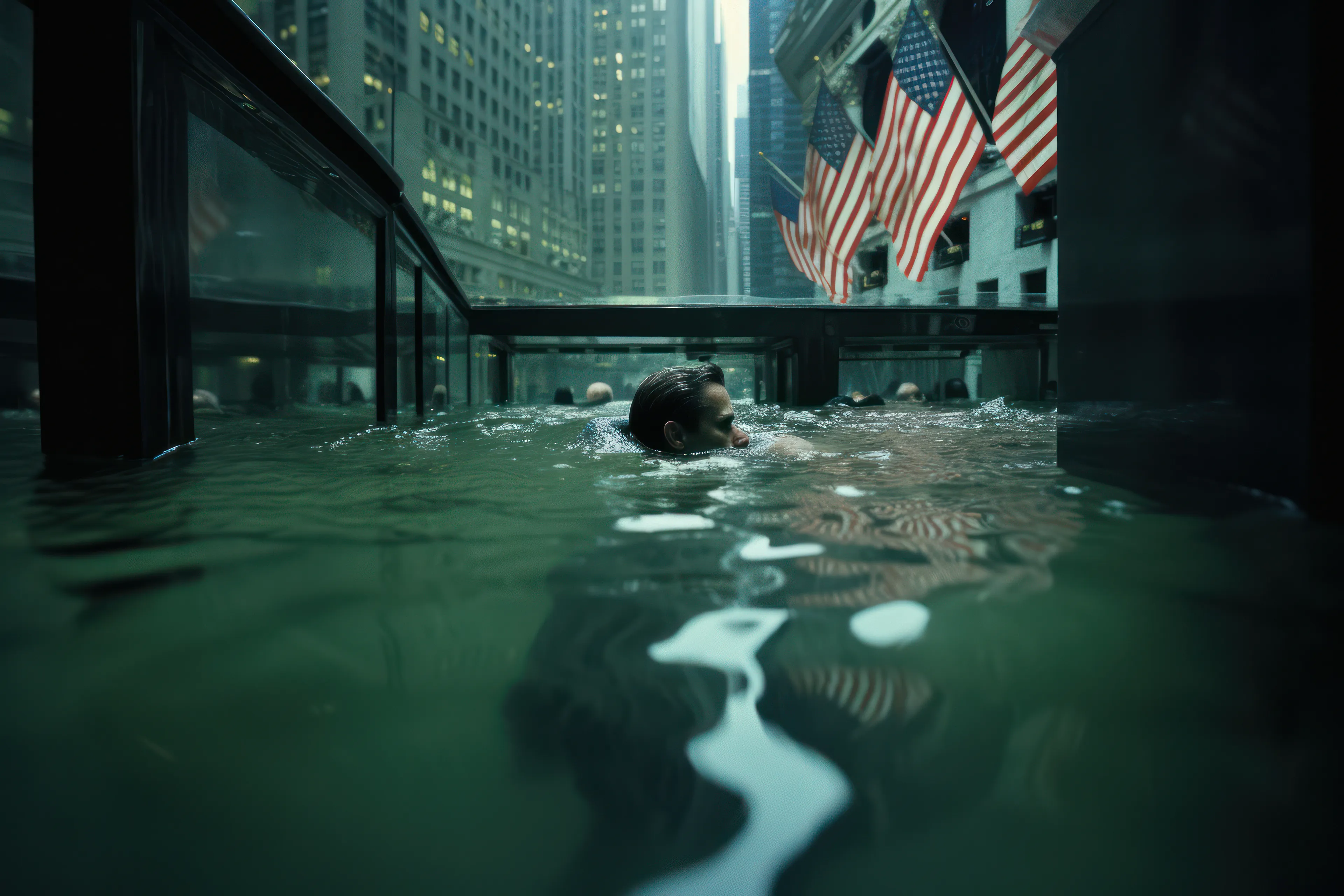 A Synthetic Photography Series Documenting a Fictional Crisis. In the summer of 1996, an unprecedented series of storms unleashed their fury upon New York City, causing widespread devastation. This art collection features 100 AI-generated images exploring stories of humans who don't exist and moments that never happened. BAPTISM questions the nature of truth in photography and invites viewers to reflect on the role of AI-generated imagery in shaping our understanding of history.