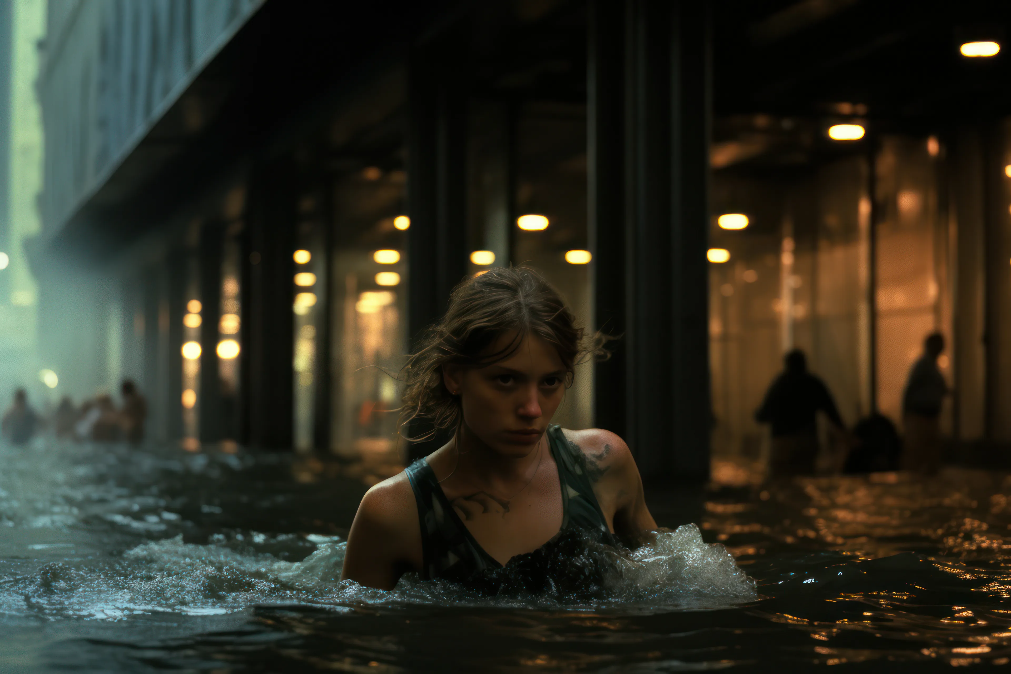 A Synthetic Photography Series Documenting a Fictional Crisis. In the summer of 1996, an unprecedented series of storms unleashed their fury upon New York City, causing widespread devastation. This art collection features 100 AI-generated images exploring stories of humans who don't exist and moments that never happened. BAPTISM questions the nature of truth in photography and invites viewers to reflect on the role of AI-generated imagery in shaping our understanding of history.