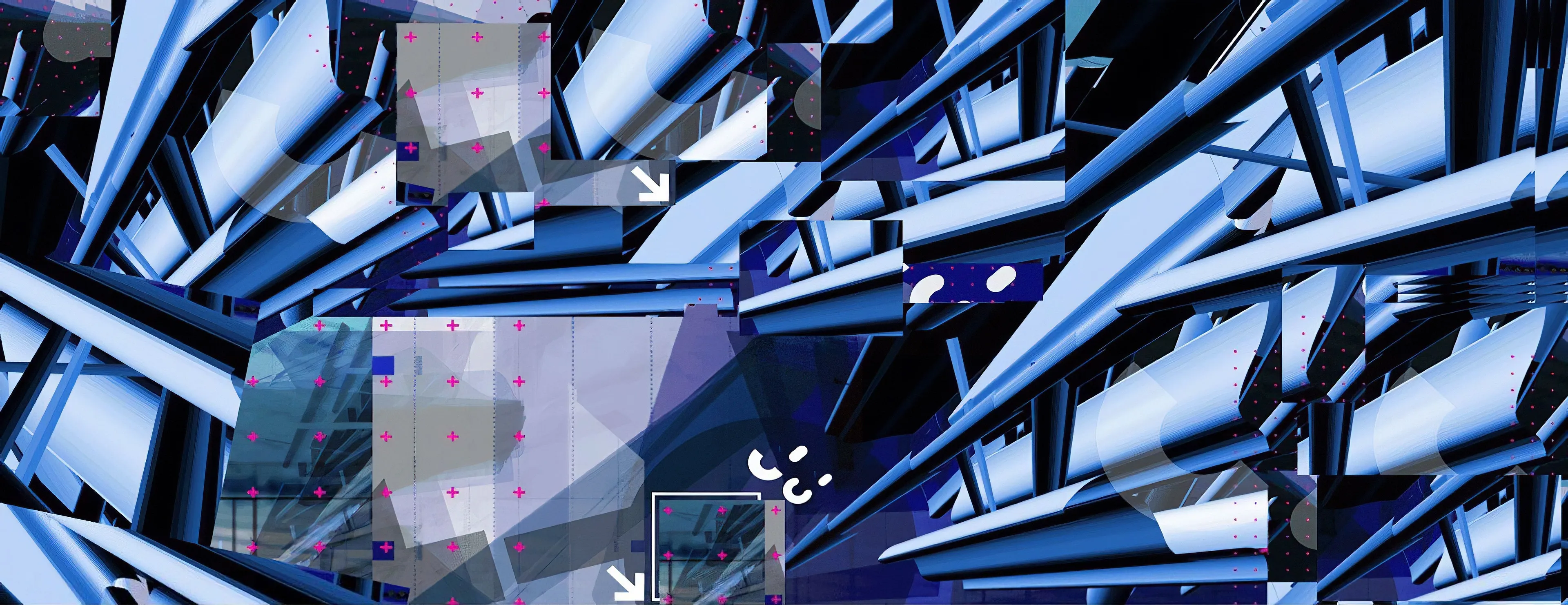 
Multi layer vector abstraction.
  aqua marine, azure,  / fuchsia + overlay. 💎
 
📄 Created in 3D Studio Max, PS + AI

    5120 X 1976 RGB JPEG

▔𝓑𝕃ᑌє +▇⬊▀╾⬂

░░░░░░░░░░░░░░░░░░░░░░░░░░░░░░░░░░░░░░░░░░░░░░░░░░░░░░░░░░░░░░░░░░░░░░░░░░░░░░░░░░░░
░░██╗░░░░██╗░░░░██╗░░░░██╗░░░░██╗░░░░██╗░░░░██╗░░░░██╗░░░░██╗░░░░██╗░░░░██╗░░░░██╗░░
██████╗██████╗██████╗██████╗██████╗██████╗██████╗██████╗██████╗██████╗██████╗██████╗
╚═██╔═╝╚═██╔═╝╚═██╔═╝╚═██╔═╝╚═██╔═╝╚═██╔═╝╚═██╔═╝╚═██╔═╝╚═██╔═╝╚═██╔═╝╚═██╔═╝╚═██╔═╝
░░╚═╝░░░░╚═╝░░░░╚═╝░░░░╚═╝░░░░╚═╝░░░░╚═╝░░░░╚═╝░░░░╚═╝░░░░╚═╝░░░░╚═╝░░░░╚═╝░░░░╚═╝░░
░░░░░░░░░░░░░░░░░░░░░░░░░░░░░░░░░░░░░░░░░░░░░░░░░░░░░░░░░░░░░░░░░░░░░░░░░░░░░░░░░░░░

░░░░░░░░░░░░░░░░░░░░░░░░░░░░░░░░░░░░░░░░░░░░░░░░░░░░░░░░░░░░░░░░░░░░░░░░░░░░░░░░░░░░
░░██╗░░░░██╗░░░░██╗░░░░██╗░░░░██╗░░░░██╗░░░░██╗░░░░██╗░░░░██╗░░░░██╗░░░░██╗░░░░██╗░░
██████╗██████╗██████╗██████╗██████╗██████╗██████╗██████╗██████╗██████╗██████╗██████╗
╚═██╔═╝╚═██╔═╝╚═██╔═╝╚═██╔═╝╚═██╔═╝╚═██╔═╝╚═██╔═╝╚═██╔═╝╚═██╔═╝╚═██╔═╝╚═