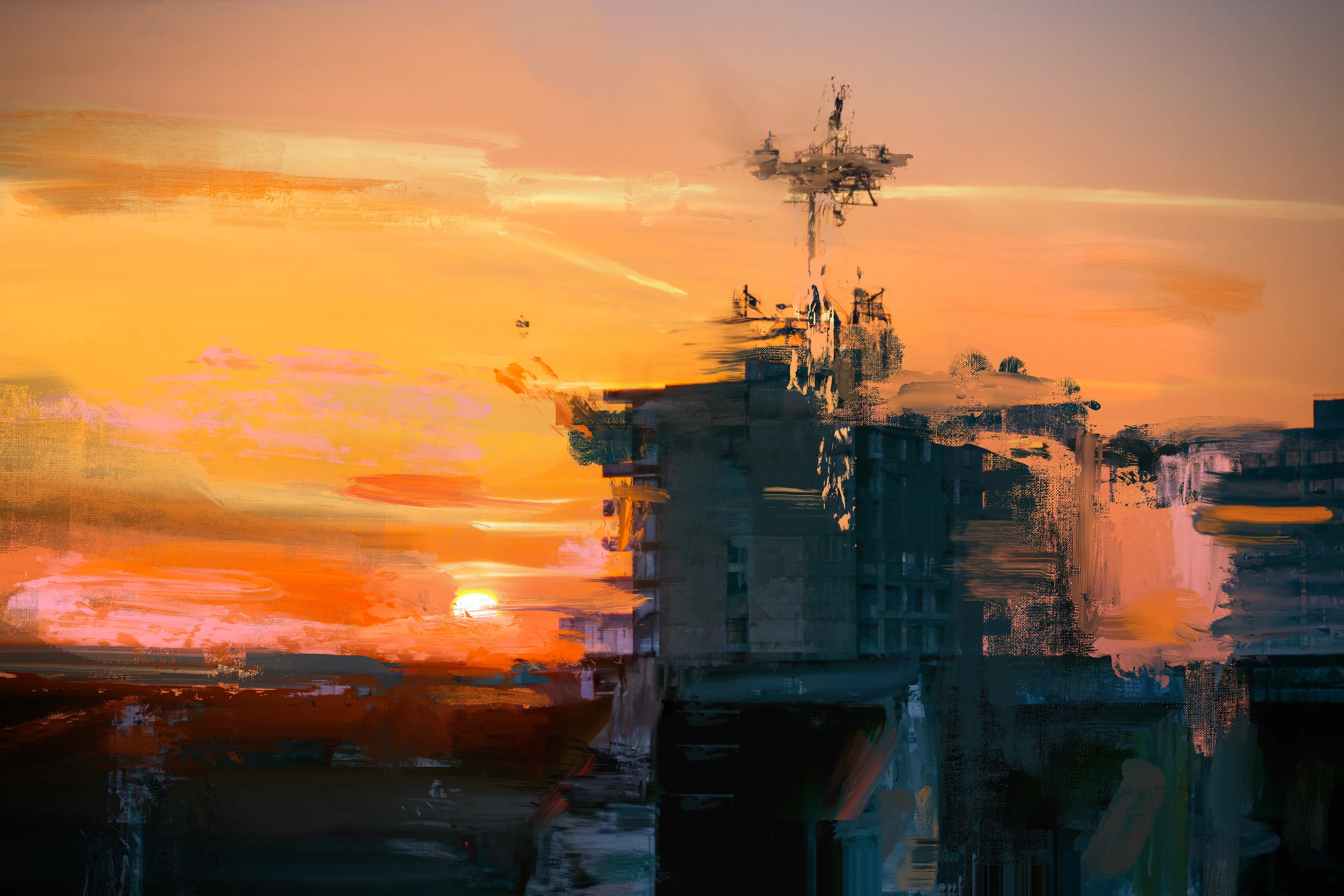 High Rise Sunrise

Painting E