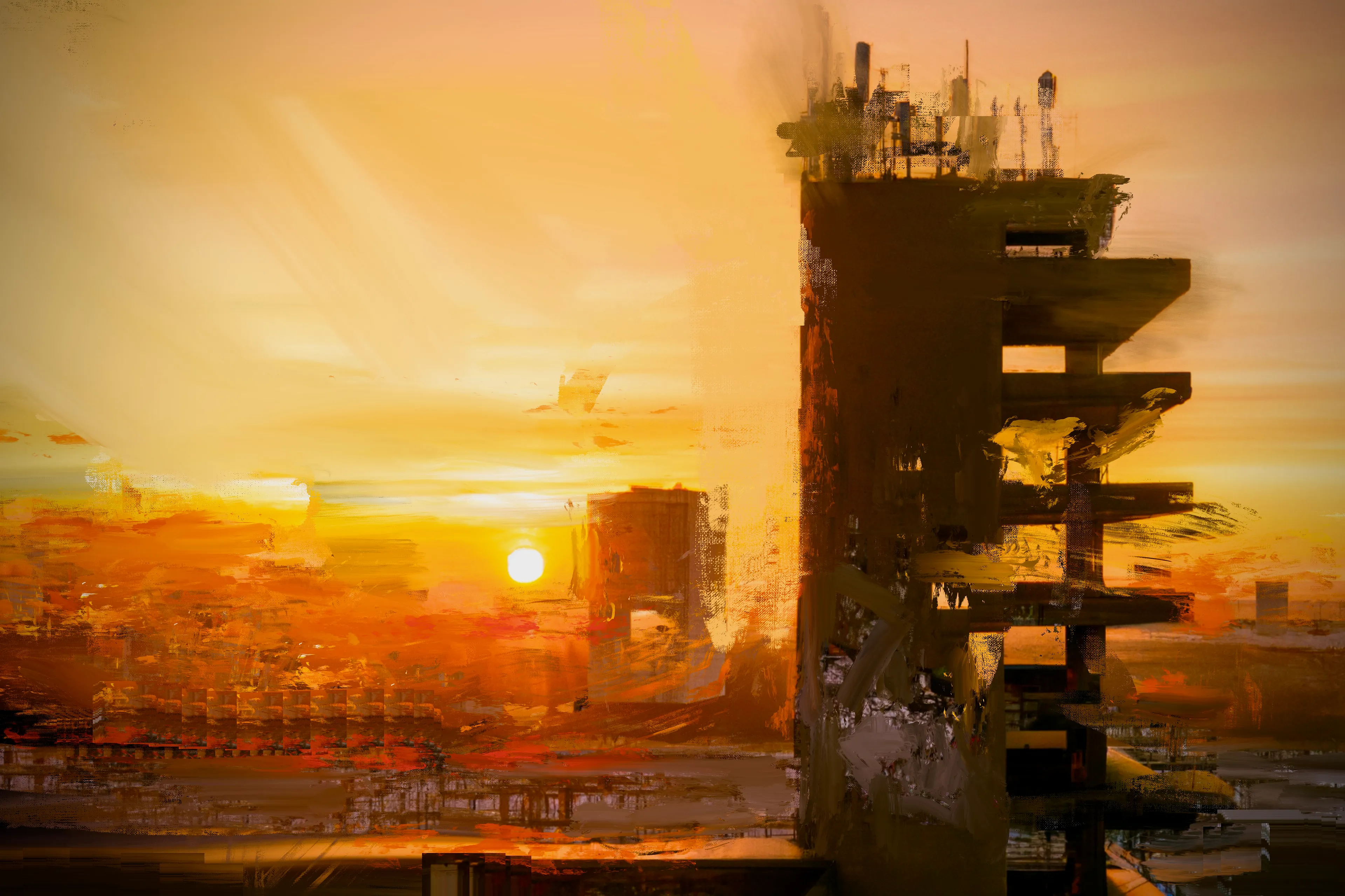High Rise Sunrise

Painting G