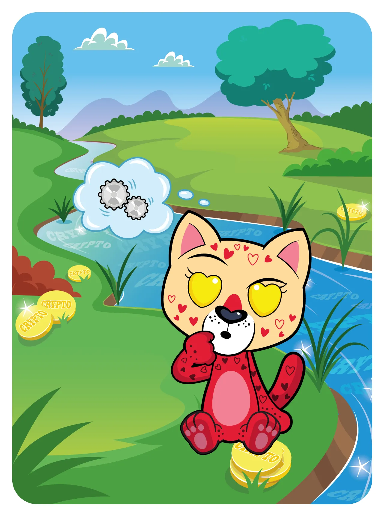 VeeFriends Series 2 is a collection of 55,555 tokens created using combinations of 251 VeeFriends characters, 68 backgrounds, and 8 unique poses to create a collection comprised entirely of unique one-of-one NFTs.

The collection features 236 original characters from VeeFriends Series 1 and 15 new characters created only in Series 2. The original hand-drawn VeeFriends characters have now evolved into their life-like Series 2 form as the VeeFriends universe takes shape.

This token is a collectible that lives on the Ethereum blockchain.