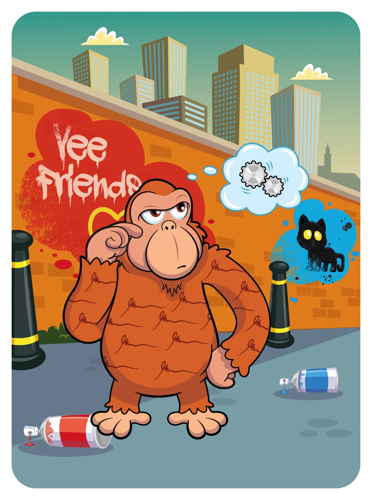 VeeFriends Series 2 is a collection of 55,555 tokens created using combinations of 251 VeeFriends characters, 68 backgrounds, and 8 unique poses to create a collection comprised entirely of unique one-of-one NFTs.

The collection features 236 original characters from VeeFriends Series 1 and 15 new characters created only in Series 2. The original hand-drawn VeeFriends characters have now evolved into their life-like Series 2 form as the VeeFriends universe takes shape.

This token is a collectible that lives on the Ethereum blockchain.