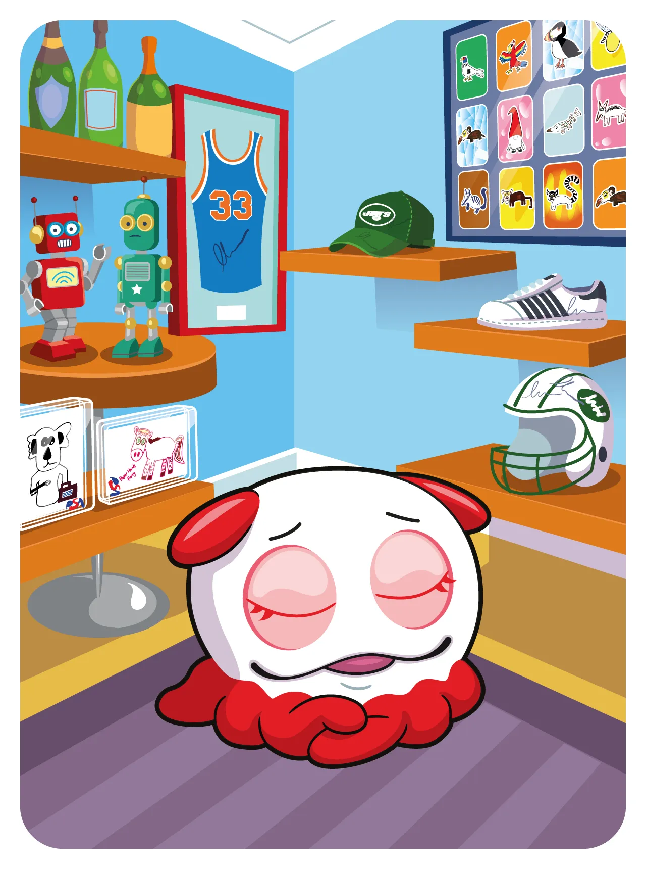 VeeFriends Series 2 is a collection of 55,555 tokens created using combinations of 251 VeeFriends characters, 68 backgrounds, and 8 unique poses to create a collection comprised entirely of unique one-of-one NFTs.

The collection features 236 original characters from VeeFriends Series 1 and 15 new characters created only in Series 2. The original hand-drawn VeeFriends characters have now evolved into their life-like Series 2 form as the VeeFriends universe takes shape.

This token is a collectible that lives on the Ethereum blockchain.