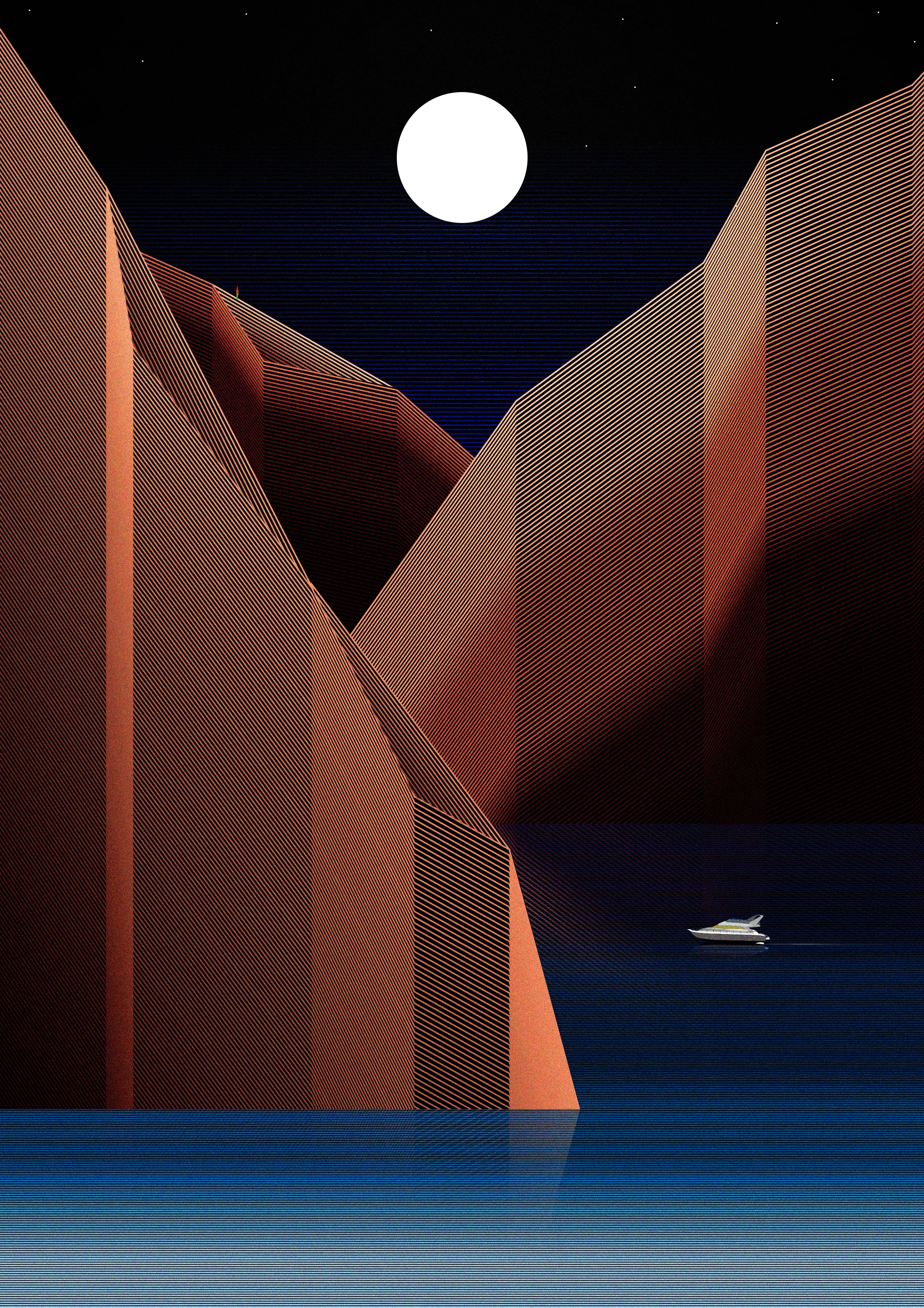 Seeking new landscapes.