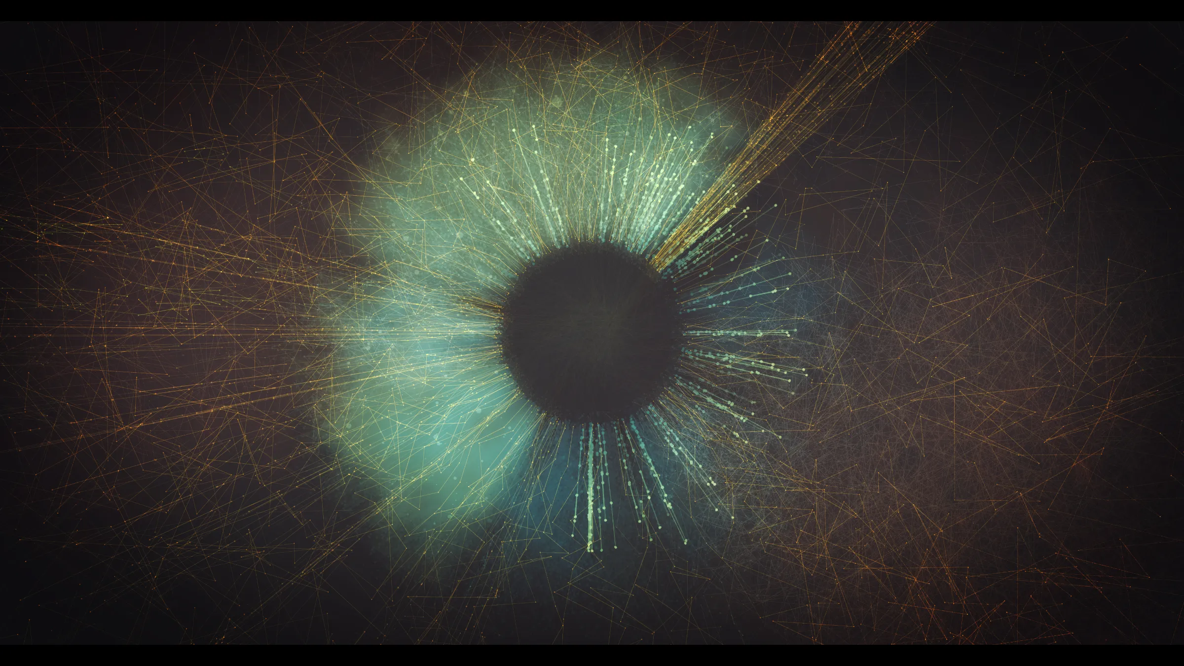 Monument depicts colossal cosmic events extending across time and space. Bold and powerful when viewed from a distance, each piece has an absorbing granular complexity when seen up close. Paying homage to film and cinematic processes, the project uses the characteristics of a camera lens to create and define the artistic form, and bokeh as the drawing primitive - a vibrant, light-based byproduct of a photographic lens. 

Monument is Tsukamoto’s most technically complex collection to date. Eight layers of generative form are composited with a set of visual effects including colour lookups, depth of field, lens-effects, film-grain and vignette, all of which are parametrically controlled by the generative process.

Presented in partnership with The Disruptive Gallery, Monument is a limited edition of 128 curated pieces.