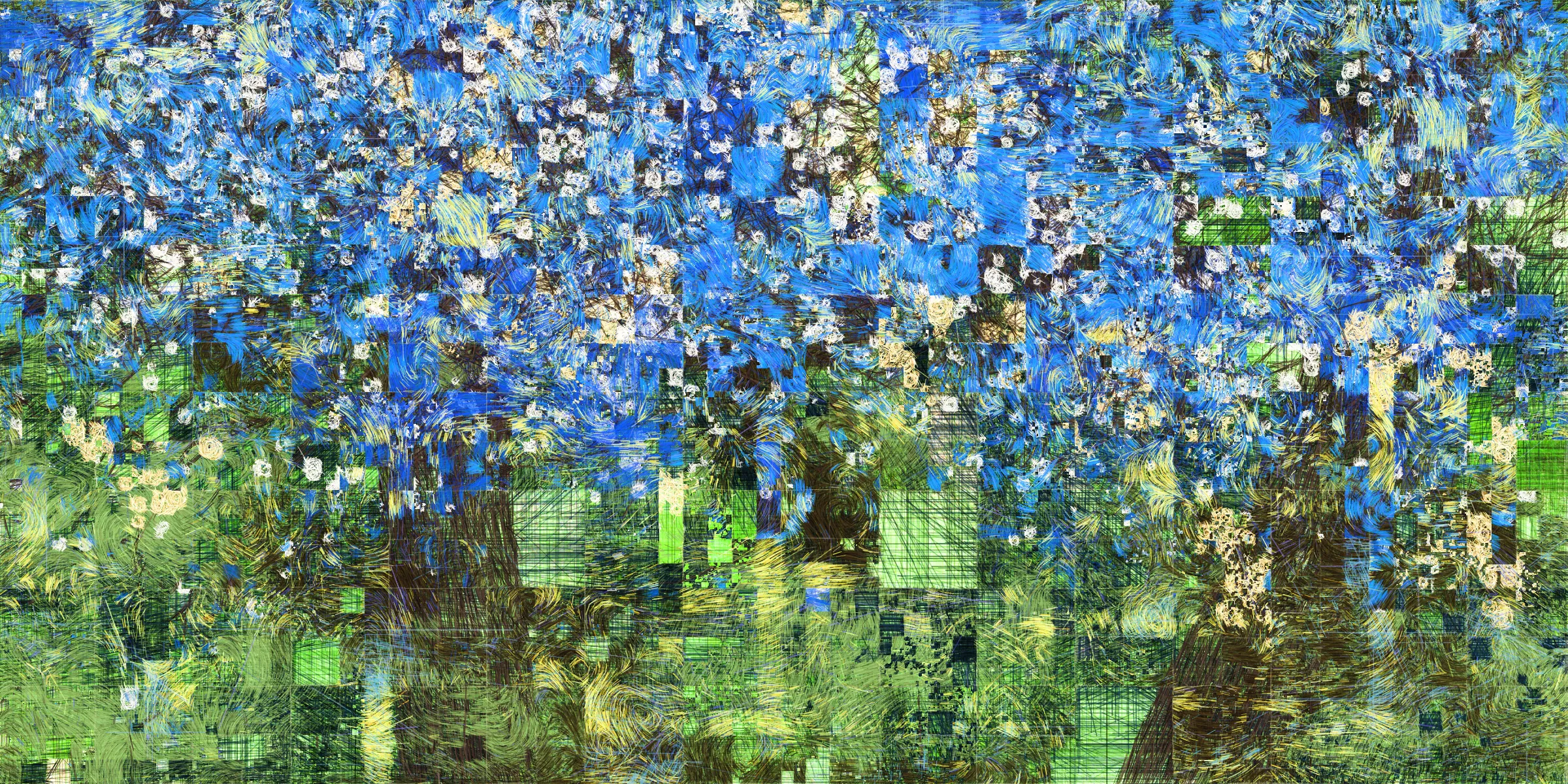 **Moments** is an exploration of memory and nostalgia, with nature and architecture as its subjects, inspired by my peaceful experiences in traditional Japanese ryokans.  
Some kind of memories reconstructed while souvenirs are fading as time passes.  
## **The Digital Collection**
The Digital Collection is a long form series and an animated piece that will loop through 4 different palettes for each NFT, emulating the time passing through seasons.   

My inspiration for this collection comes from serene and dear memories of my time in Japan. For me, traveling there means experiencing relaxing, inspiring moments in traditional ryokans—far away from the city, surrounded by nature (sometimes literally in the middle of the forest), where you can genuinely focus on self-care. You spend time in an onsen, enjoy beautifully curated and prepared meals, and return to your room with an incredible view of the outdoors.  

These places have a unique kind of architecture: minimalistic yet carefully constructed. Last year, I read a book called In Praise of Shadows by Junichiro Tanizaki, which helped me connect more deeply with the evolution of Japanese culture, linking a past I didn't know with the present day. Everything suddenly made sense to me. In a way, because of this book, I started seeing the Japan I knew differently (I noticed many many details), but also I started to have a look at my life and surroundings differently.  

Today, whenever I’m faced with complicated moments or need to figure out a solution, I mentally revisit my time in those ryokans. It’s become a kind of escape for me, a place where I find peace. It also brings up a lot of nostalgia from my experiences there.  

Earlier, I mentioned the architecture—I've decided to use that as the foundation for Moments. My starting point was the Japanese Shoji doors, constructed from wooden frames and washi paper. They became the structural basis for my artwork, where each block acts as a window into a memory, a window into a particular moment or passage of time.  

Nature appears either clearly through a seasonal color palette or more subtly suggested by organic elements and movements. The geometric structure is blending with more organic elements. This approach reflects the idea of ephemerality—representing nostalgia, memories that were once clear but have since been reconstructed again and again, ultimately transforming into something uniquely ours, reshaped through multiple layers of reflection.
