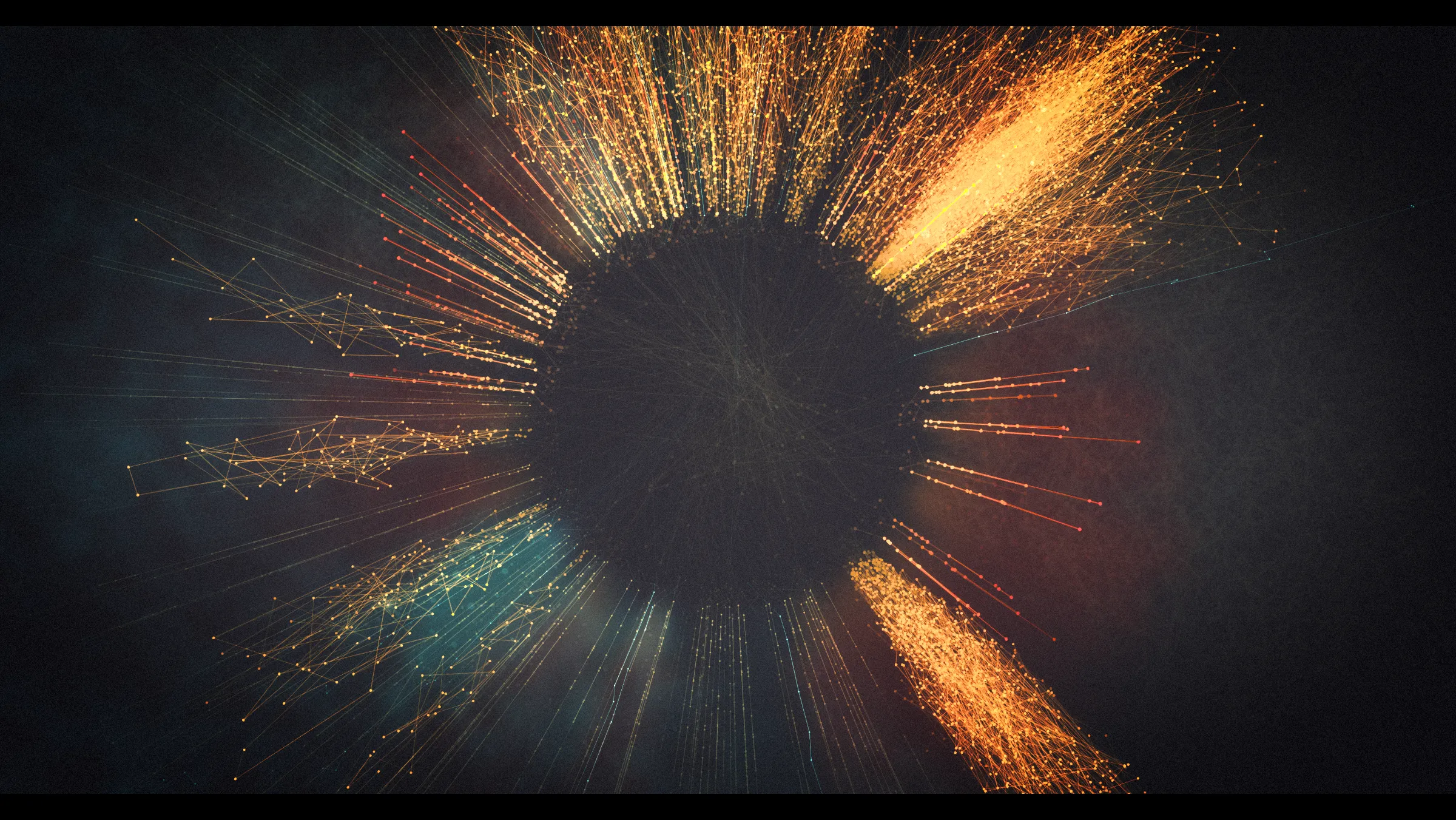 Monument depicts colossal cosmic events extending across time and space. Bold and powerful when viewed from a distance, each piece has an absorbing granular complexity when seen up close. Paying homage to film and cinematic processes, the project uses the characteristics of a camera lens to create and define the artistic form, and bokeh as the drawing primitive - a vibrant, light-based byproduct of a photographic lens. 

Monument is Tsukamoto’s most technically complex collection to date. Eight layers of generative form are composited with a set of visual effects including colour lookups, depth of field, lens-effects, film-grain and vignette, all of which are parametrically controlled by the generative process.

Presented in partnership with The Disruptive Gallery, Monument is a limited edition of 128 curated pieces.