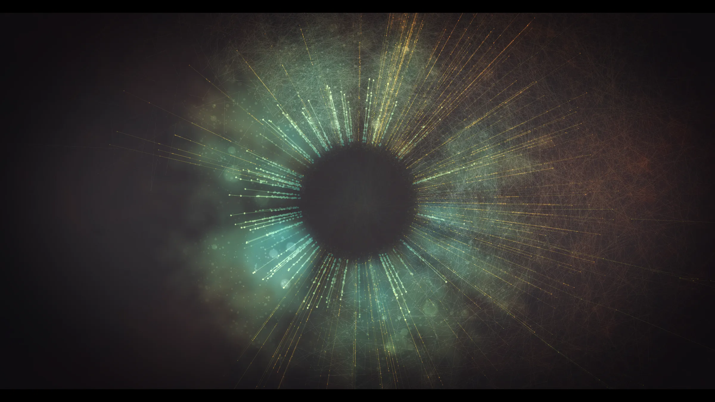 Monument depicts colossal cosmic events extending across time and space. Bold and powerful when viewed from a distance, each piece has an absorbing granular complexity when seen up close. Paying homage to film and cinematic processes, the project uses the characteristics of a camera lens to create and define the artistic form, and bokeh as the drawing primitive - a vibrant, light-based byproduct of a photographic lens. 

Monument is Tsukamoto’s most technically complex collection to date. Eight layers of generative form are composited with a set of visual effects including colour lookups, depth of field, lens-effects, film-grain and vignette, all of which are parametrically controlled by the generative process.

Presented in partnership with The Disruptive Gallery, Monument is a limited edition of 128 curated pieces.