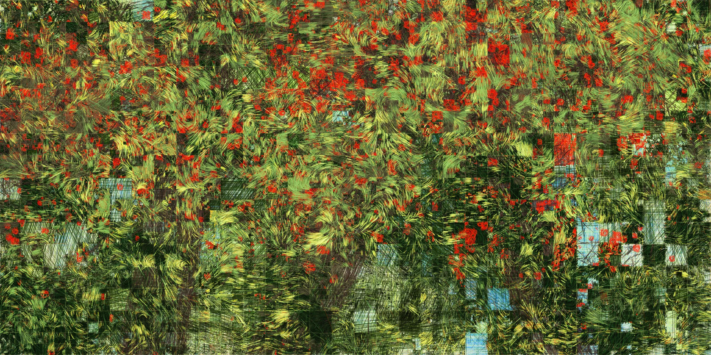 **Moments** is an exploration of memory and nostalgia, with nature and architecture as its subjects, inspired by my peaceful experiences in traditional Japanese ryokans.  
Some kind of memories reconstructed while souvenirs are fading as time passes.  
## **The Digital Collection**
The Digital Collection is a long form series and an animated piece that will loop through 4 different palettes for each NFT, emulating the time passing through seasons.   

My inspiration for this collection comes from serene and dear memories of my time in Japan. For me, traveling there means experiencing relaxing, inspiring moments in traditional ryokans—far away from the city, surrounded by nature (sometimes literally in the middle of the forest), where you can genuinely focus on self-care. You spend time in an onsen, enjoy beautifully curated and prepared meals, and return to your room with an incredible view of the outdoors.  

These places have a unique kind of architecture: minimalistic yet carefully constructed. Last year, I read a book called In Praise of Shadows by Junichiro Tanizaki, which helped me connect more deeply with the evolution of Japanese culture, linking a past I didn't know with the present day. Everything suddenly made sense to me. In a way, because of this book, I started seeing the Japan I knew differently (I noticed many many details), but also I started to have a look at my life and surroundings differently.  

Today, whenever I’m faced with complicated moments or need to figure out a solution, I mentally revisit my time in those ryokans. It’s become a kind of escape for me, a place where I find peace. It also brings up a lot of nostalgia from my experiences there.  

Earlier, I mentioned the architecture—I've decided to use that as the foundation for Moments. My starting point was the Japanese Shoji doors, constructed from wooden frames and washi paper. They became the structural basis for my artwork, where each block acts as a window into a memory, a window into a particular moment or passage of time.  

Nature appears either clearly through a seasonal color palette or more subtly suggested by organic elements and movements. The geometric structure is blending with more organic elements. This approach reflects the idea of ephemerality—representing nostalgia, memories that were once clear but have since been reconstructed again and again, ultimately transforming into something uniquely ours, reshaped through multiple layers of reflection.
