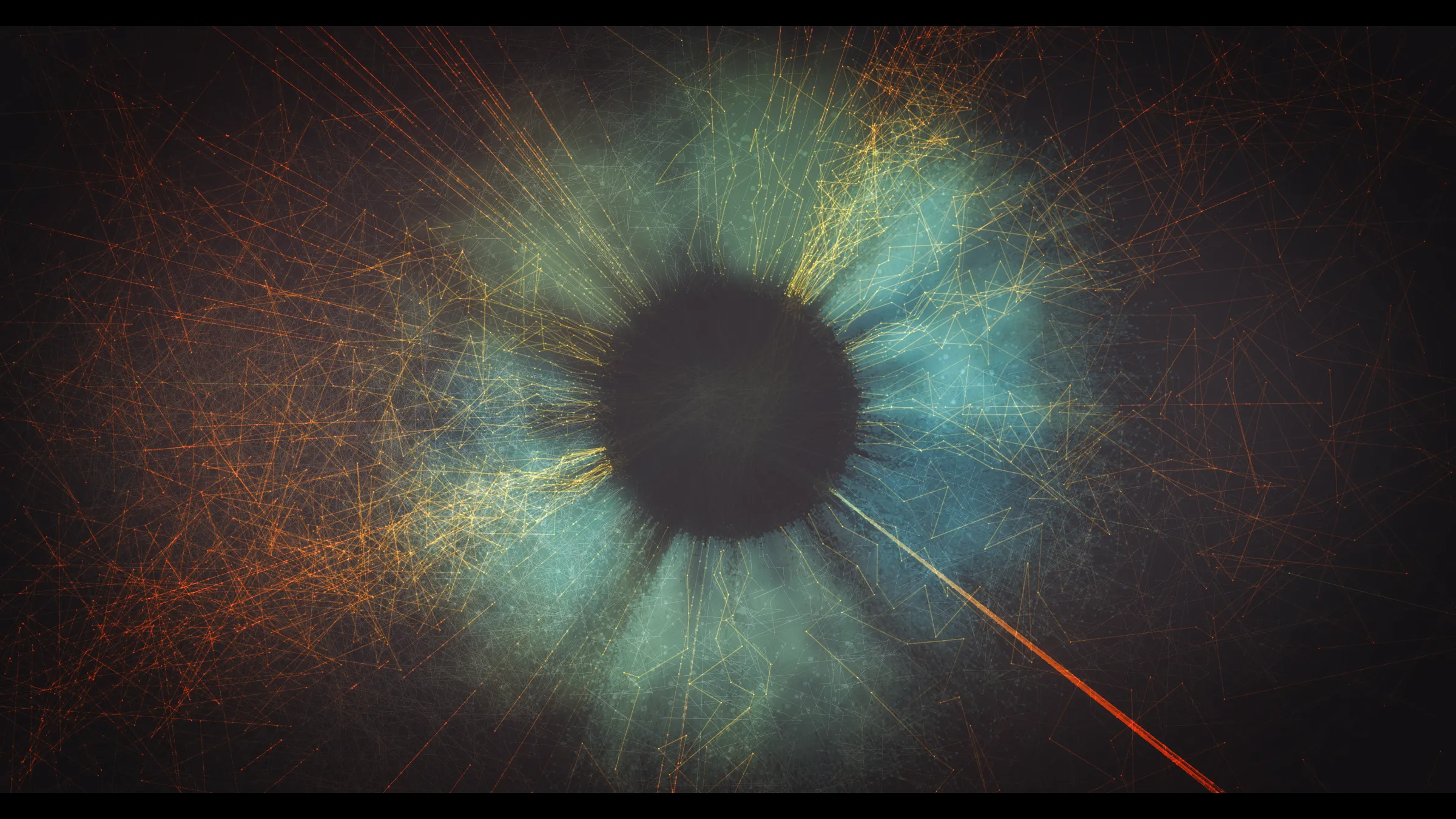 Monument depicts colossal cosmic events extending across time and space. Bold and powerful when viewed from a distance, each piece has an absorbing granular complexity when seen up close. Paying homage to film and cinematic processes, the project uses the characteristics of a camera lens to create and define the artistic form, and bokeh as the drawing primitive - a vibrant, light-based byproduct of a photographic lens. 

Monument is Tsukamoto’s most technically complex collection to date. Eight layers of generative form are composited with a set of visual effects including colour lookups, depth of field, lens-effects, film-grain and vignette, all of which are parametrically controlled by the generative process.

Presented in partnership with The Disruptive Gallery, Monument is a limited edition of 128 curated pieces.