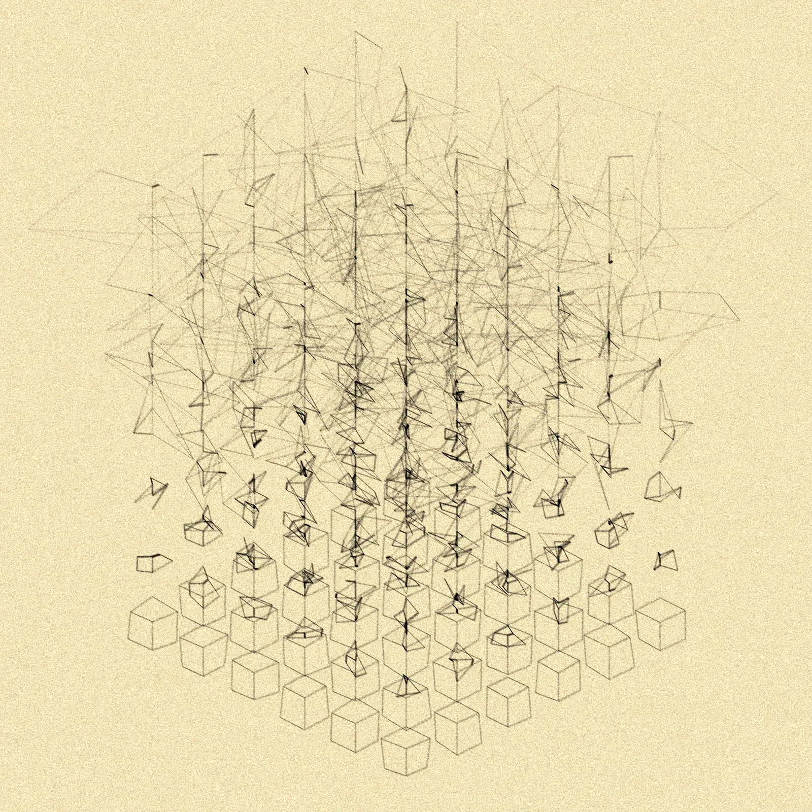 The point of transition marks something new. But only by crossing you'll learn if it's madness or enlightenment.

Generative art, 1600 x 1600 pixels, PNG.

Created with raw JavaScript and the Canvas API.