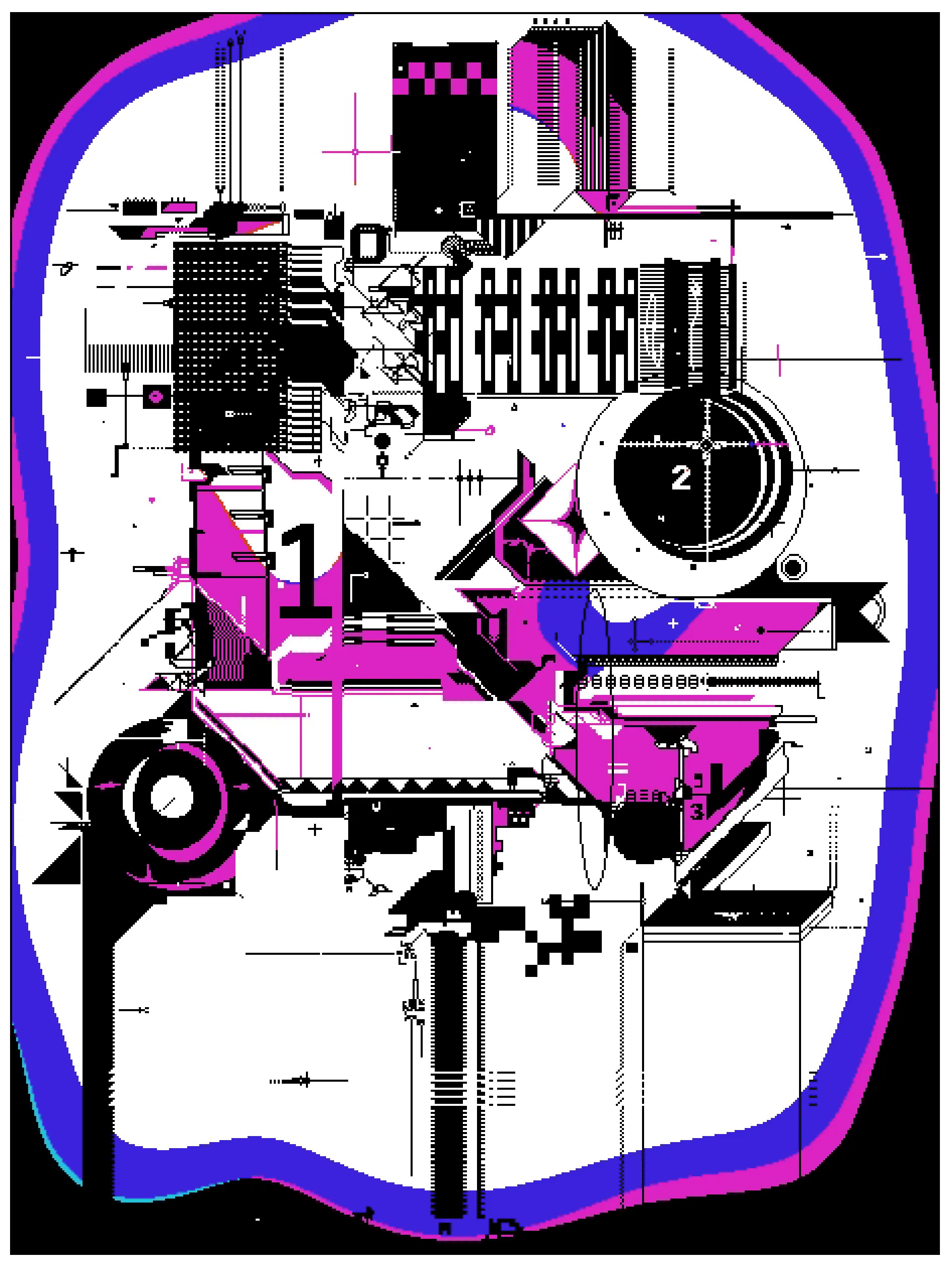 Medium: MS Paint + Photoshop Effects