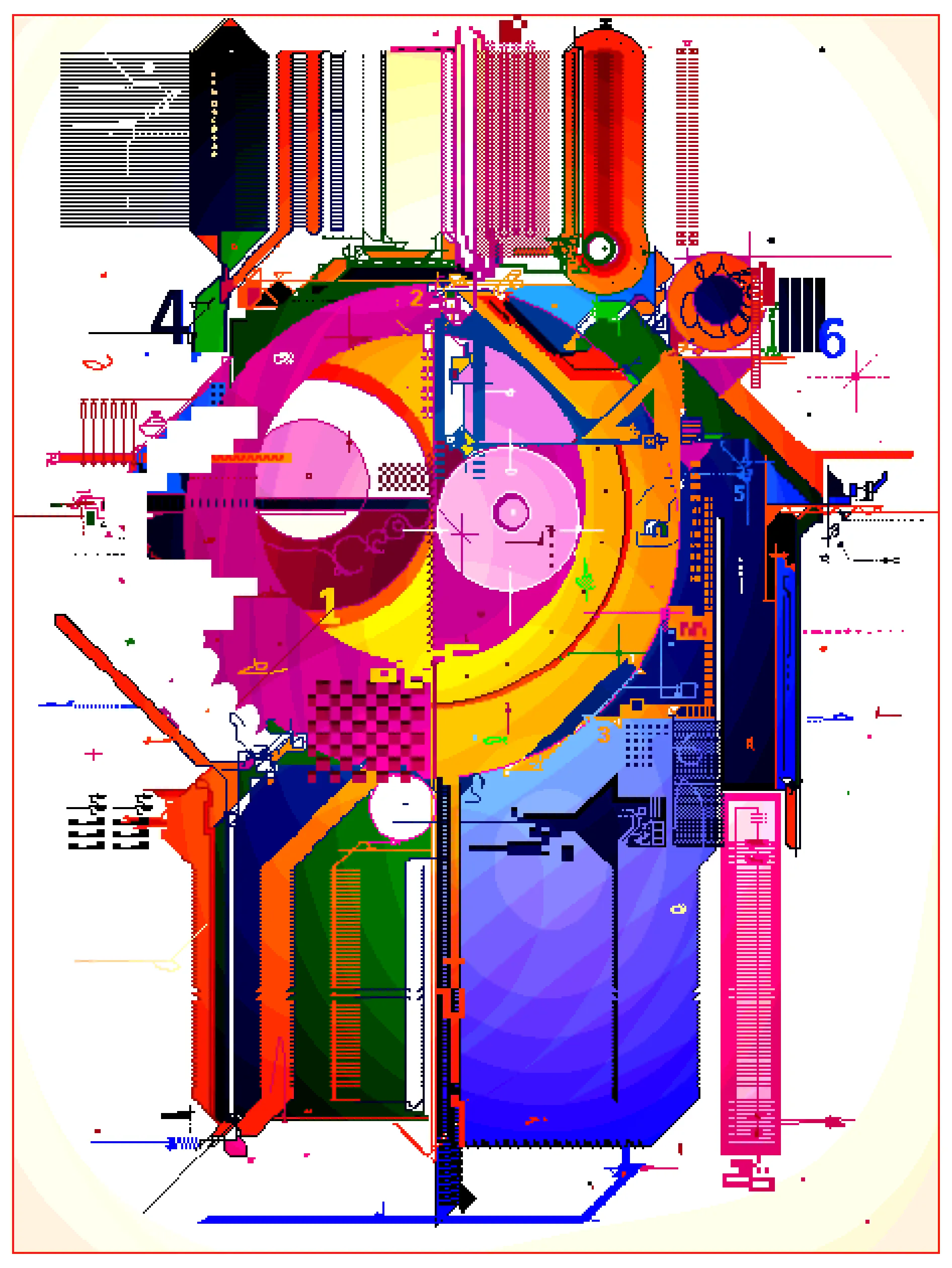 Medium: MS Paint + Photoshop Effects