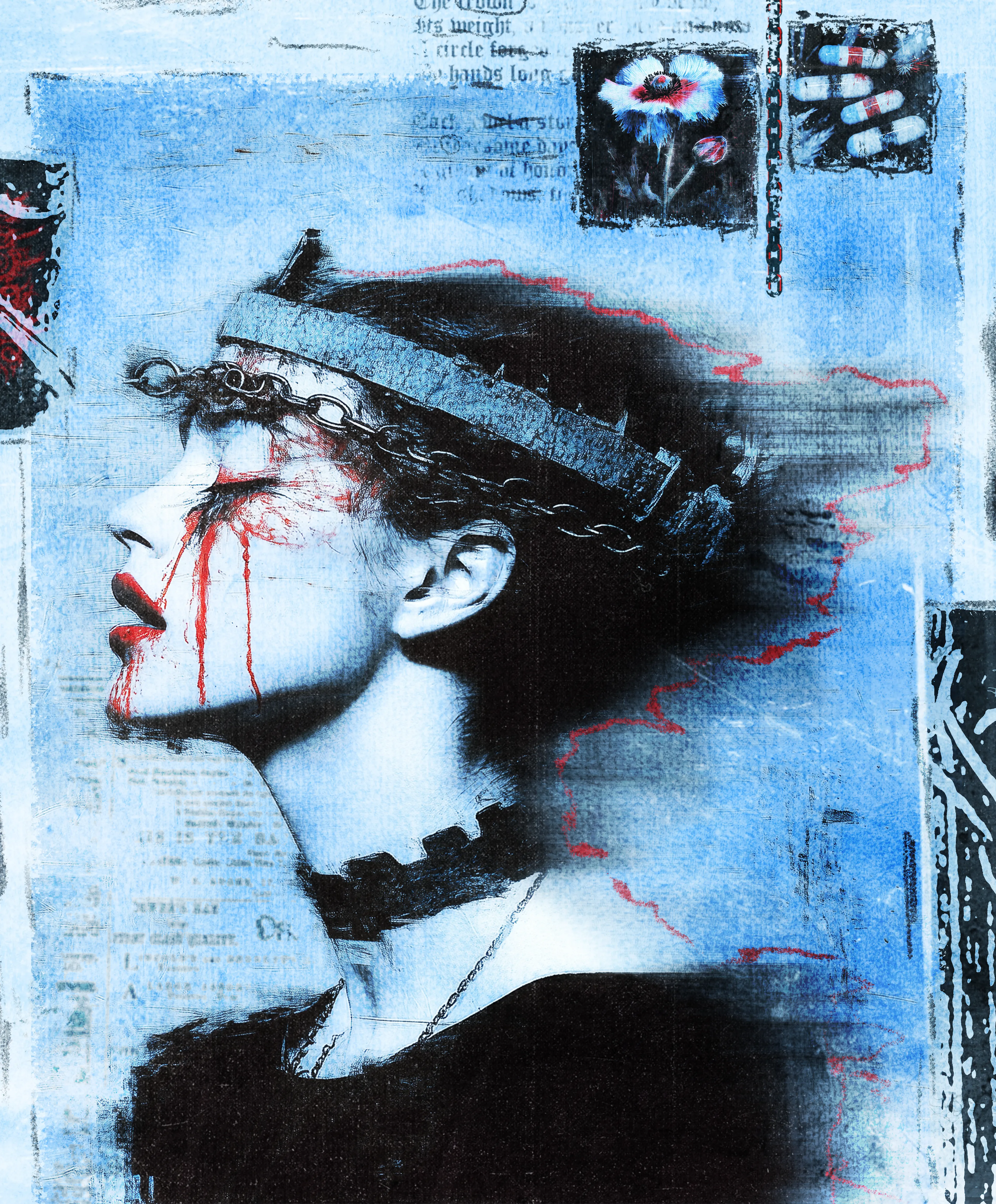 Crown sits, heavy weight,
Eyes bleed under iron’s edge,
Power drains the soul.

2024 by Desolatronica
