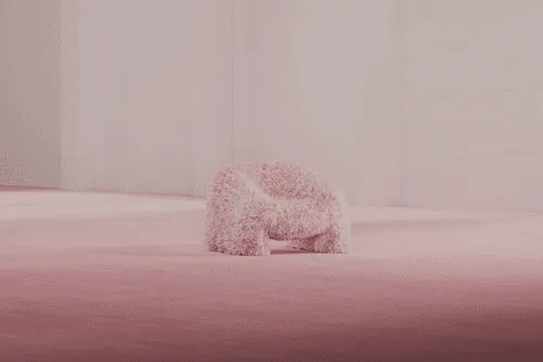 A big glass of water floating 11 meters over Hortensia. For the first time, a native-digital object, has been connected to a distinct fragrance in the material world.<br>This NFT is paired with The Smell of Pink Perfume AP #3/4
