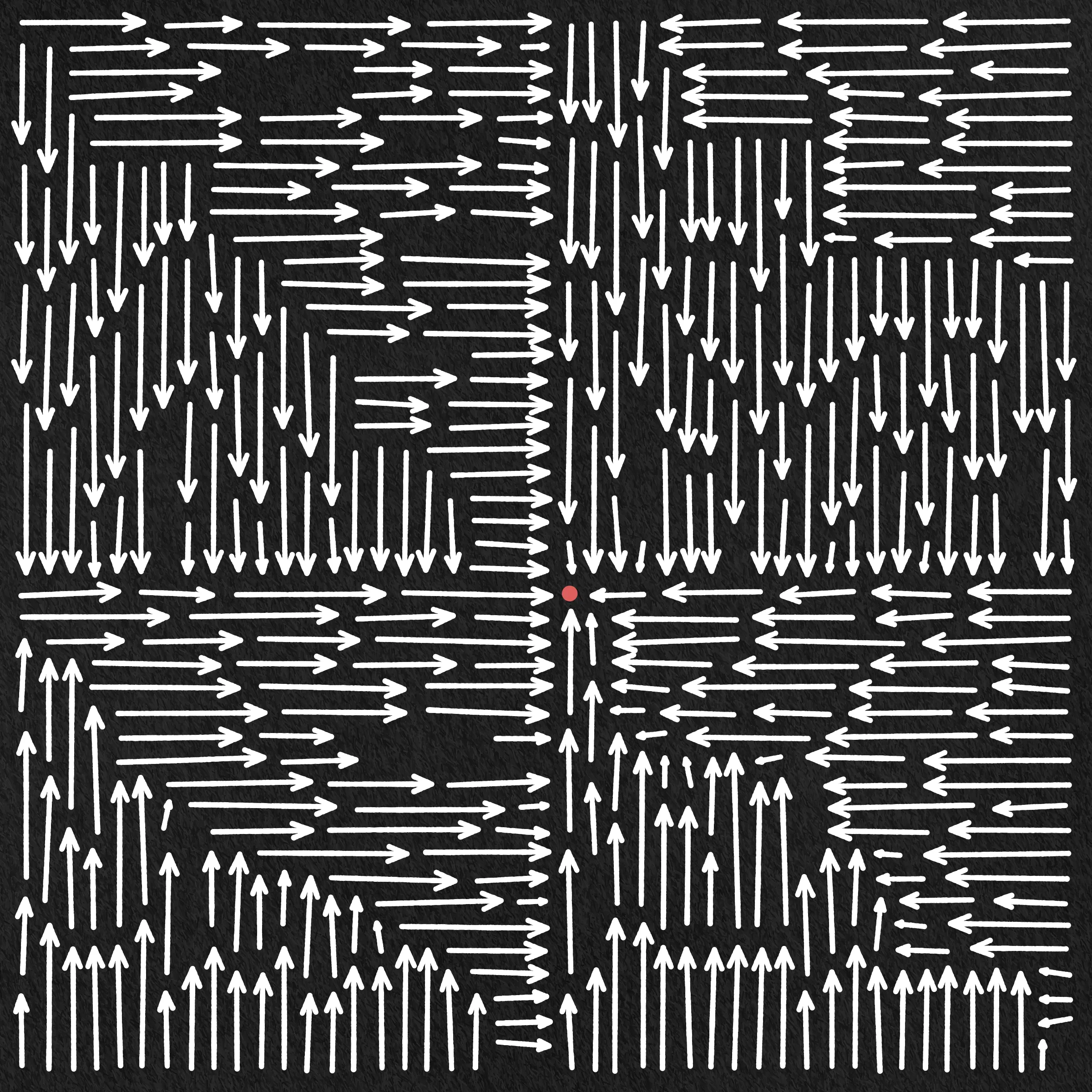 A simulation of me sketching 100 variations of the same idea. My focus and attention to detail wane with each successive drawing as boredom, frustration, and feelings of inevitability begin to sink in. By the end I find myself repeatedly asking: What's the point of it all?