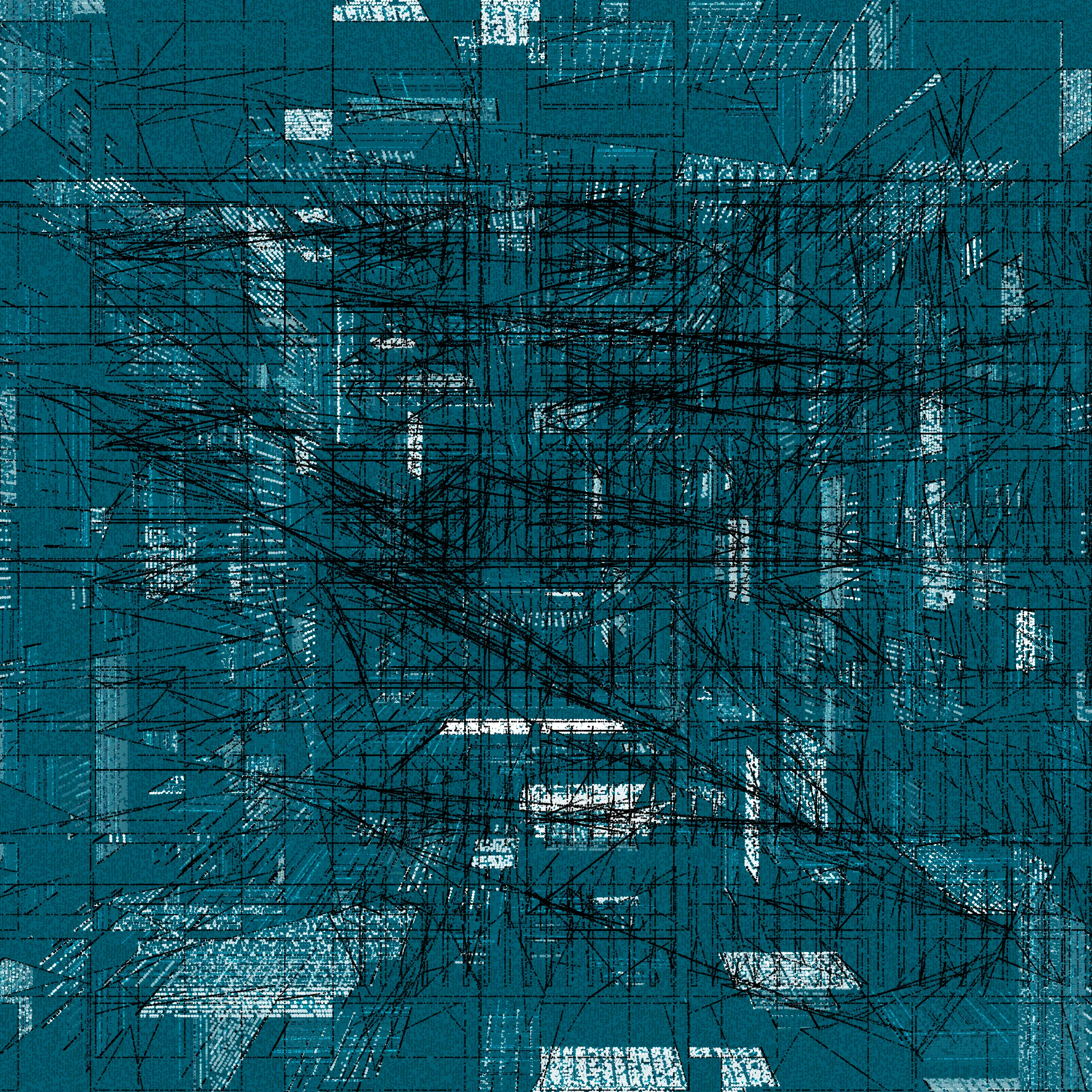 Structures is an abstract generative art project drawn entirely with dots.

About project development:

*In generative art, I like to experiment and test sometimes improbable things (which was the case for this project).*

*Structures is a very special project that was born from this experimentation, in this case, the merger of two discrete projects I was working on.*

*When I was working on the first version of Structures, even after a long development I was not completely satisfied with the result, and ended up putting the project aside to try to find a way to finish sometime in the future.*

*I then started another, more abstract, project (with various shapes, triangles, circles, grids of rectangles, etc.), that really had nothing obvious in common with Structures. But, ultimately, this project too, alone, was not enough.*

*And then one day I wondered how these projects might inform each other, and worked to make Structures more abstract. I honestly had no expectations of success, but nevertheless worked to merge the codes of the discrete projects just to see what it would yield.*

*I was pleasantly surprised by the result, and then continued to iterate this new hybrid version until finally arriving with what you see here.*

Each variation generated by Structures is drawn using only dots. It is the complex algorithm of the project that determines the position, size, color, etc. of each dot through approximately 1,500,000 to 40,000,000 random decisions based on the hash of the mint and draws approximately 350,000 to 10,000,000 dots based on these random decisions.

In live mode:
- click during the animation = animation pause
- click at the end of the animation = display of the number of dots drawn

Made with ❤️, code and p5js.