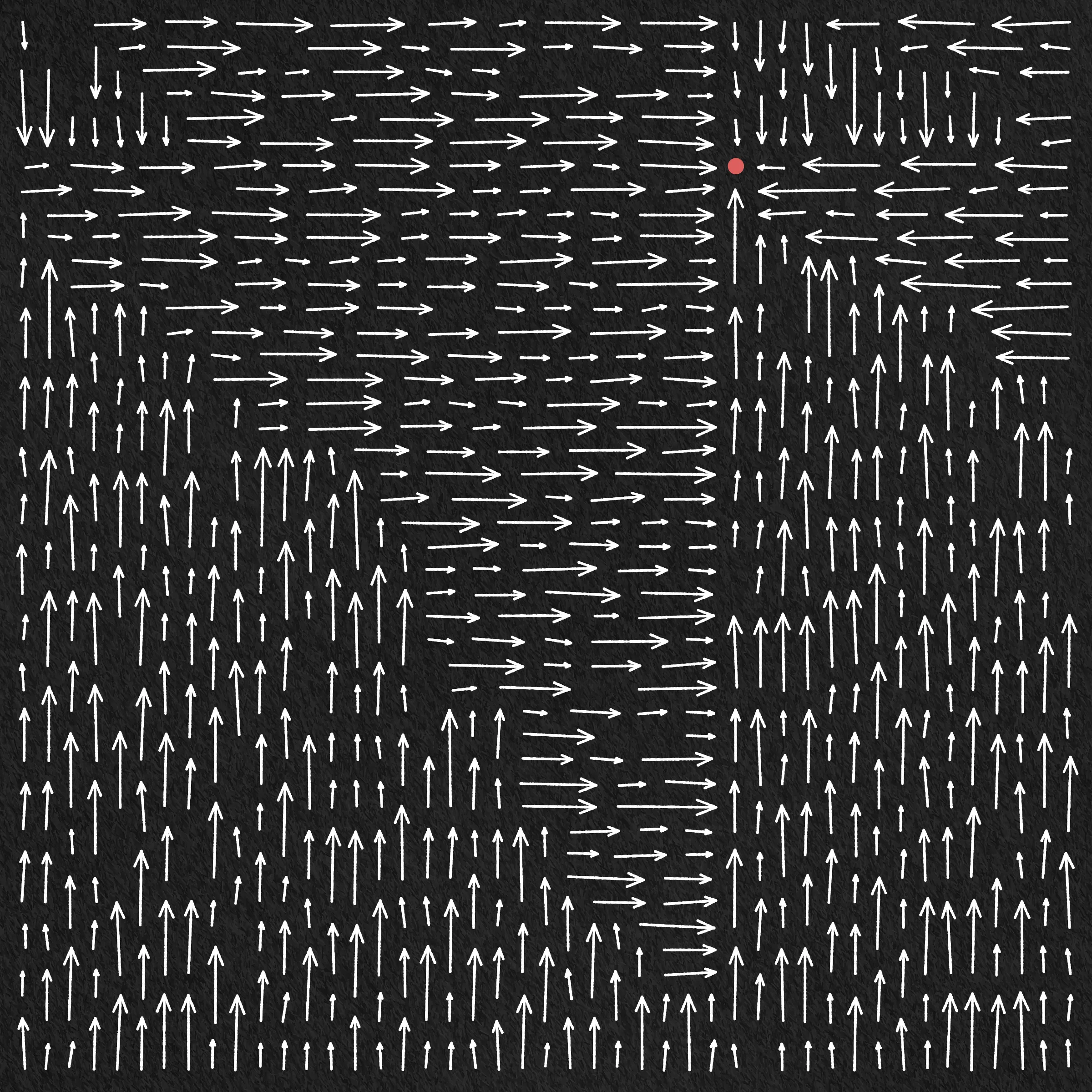 A simulation of me sketching 100 variations of the same idea. My focus and attention to detail wane with each successive drawing as boredom, frustration, and feelings of inevitability begin to sink in. By the end I find myself repeatedly asking: What's the point of it all?