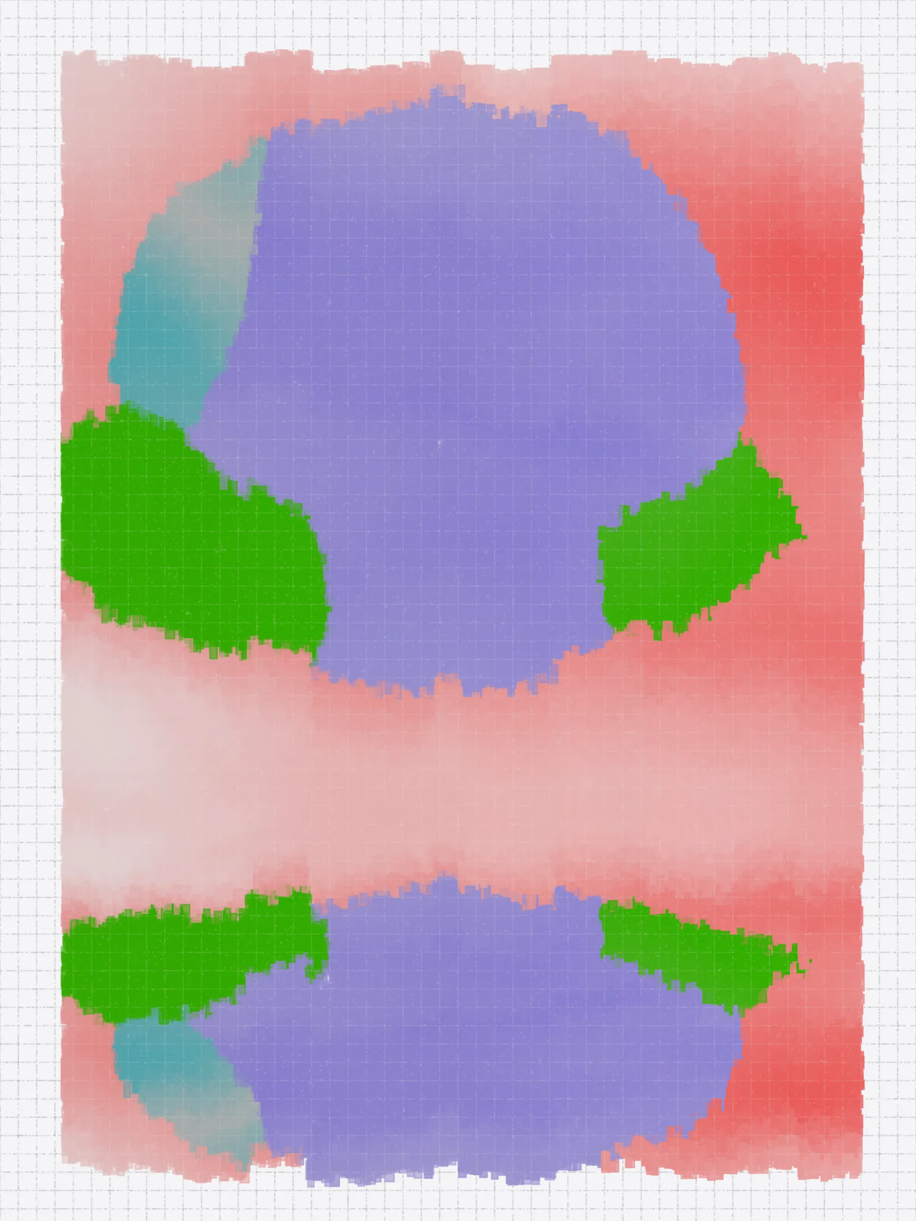 Aragnation questions preconceived notions of what AI art can be. Does AI art have to be powered by giant neural networks? Do the aesthetics have to be that of photos or paintings or collages of pieces thereof?

Aragnation uses tiny AI models and constructs abstract imagery in the vocabulary of abstract blobs and organic textures rather than pixels. It is playful with colors. It has a hint of a watercolor and art paper aesthetic. 

The training data includes photographs taken by one of the artists, Abhishek.  The generated pieces thus capture, in broad strokes, Abhishek’s photography – nature, landscapes and urban settings.

In a refreshing contrast to the gravity of the role AI technology is playing in content creation and creative expression, Aragnation brings a light and joyful touch to generative AI art. 

No GPUs were harmed in the making of Aragnation. All AI models are entirely different architectures than those commonly used, and have been designed and trained from scratch by the artists.