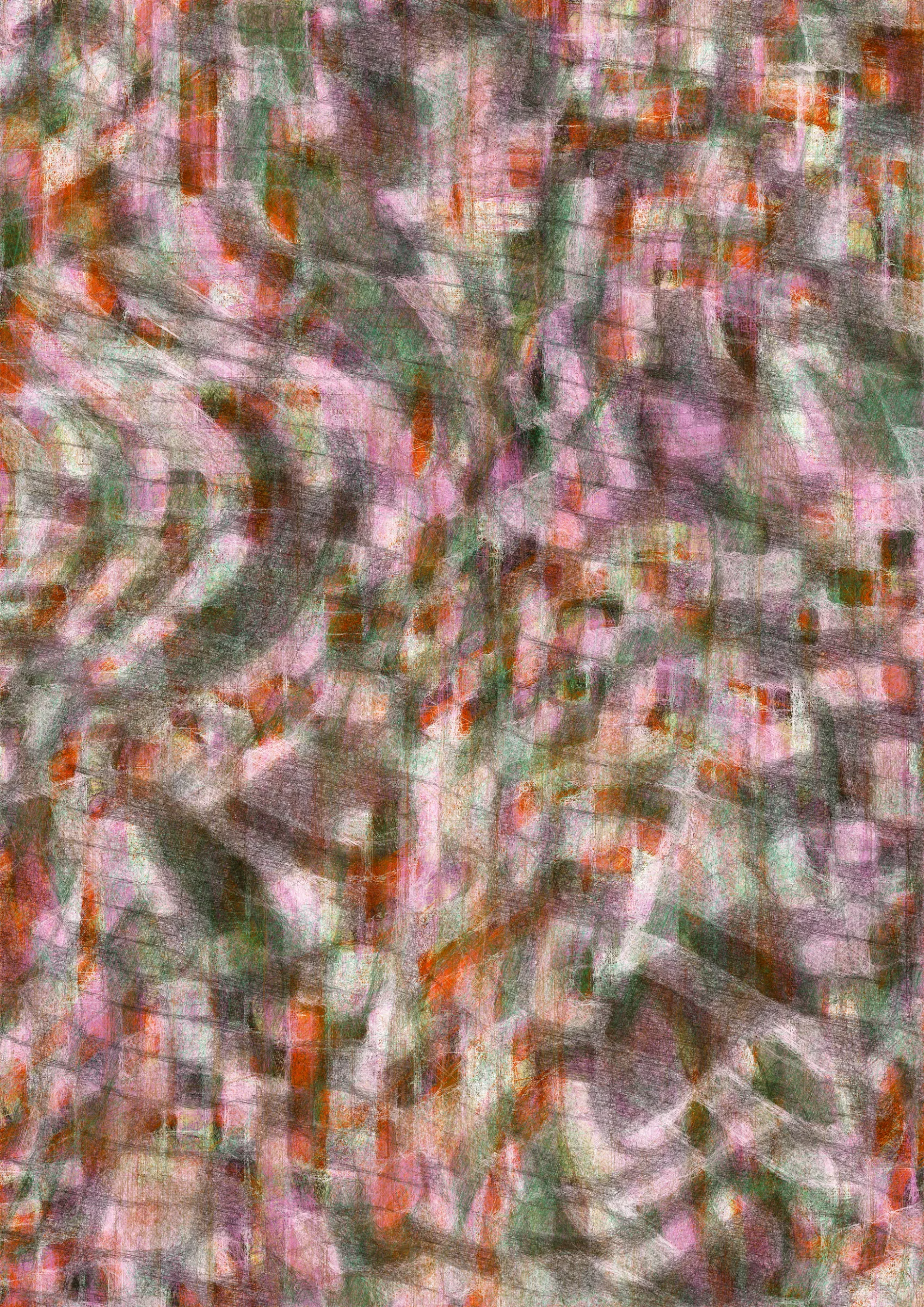 In 2022, as I was experiencing my first year as a father, I was often asking myself what impact I would have on my son, and how much my actions will be part of what will make him “him”. I started a slow introspection on the subject, and at the end of the year, I released “Foundations”, a series that focuses on the origins of our identity.

“Tout tracé” is the second act, and its direct continuity. 
In French, it means *“All mapped out”*, referring to the idea of an all planned future or *“a ready made path”.*

This series is the counterpoint of this vision. 

Life is full of surprises, good or bad, and each moment will have an impact on us, creating our set of experiences, many of them involuntary and embedded in our existence.
As humans, we are in constant evolution and therefore, on a quest of identity; of who we really are.
We are surrounded by expectations : from society, culture, religion, parents, friends, family… A list of rules that need to be followed and lived by; but, at the end of the day, I believe that only our choices matter.

Like “Foundations”, the composition of “Tout tracé” is grid based: full of boxes expected to be filled.
But this series is about growth, evolution, expression and re-definition. It’s about fighting against the structure in place, finding our own voice and re-shaping our reality.
It is finding its uniqueness and identity that will be revealed through the millions of lines drawing each artwork, technically signing the idea of “Tout tracé”, that comes with a double meaning: *“All drawn”*.


--
- **Press ‘S’** to export a still image.
- **Press ‘H’** to open a new tab of the artwork in HD (A3 format).

-- 

Opening one output in fullscreen or in live view will run an animation revealing the artwork.