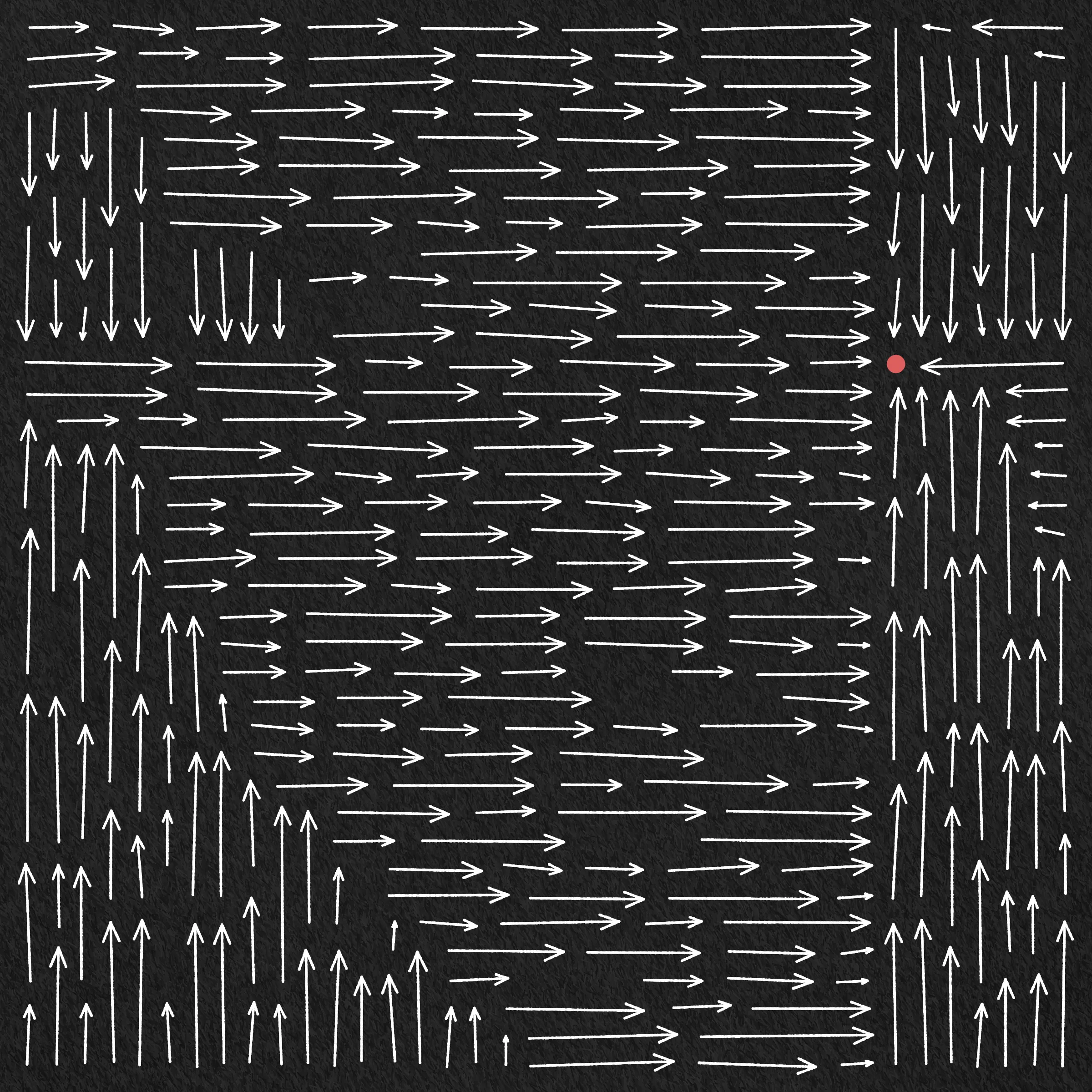 A simulation of me sketching 100 variations of the same idea. My focus and attention to detail wane with each successive drawing as boredom, frustration, and feelings of inevitability begin to sink in. By the end I find myself repeatedly asking: What's the point of it all?