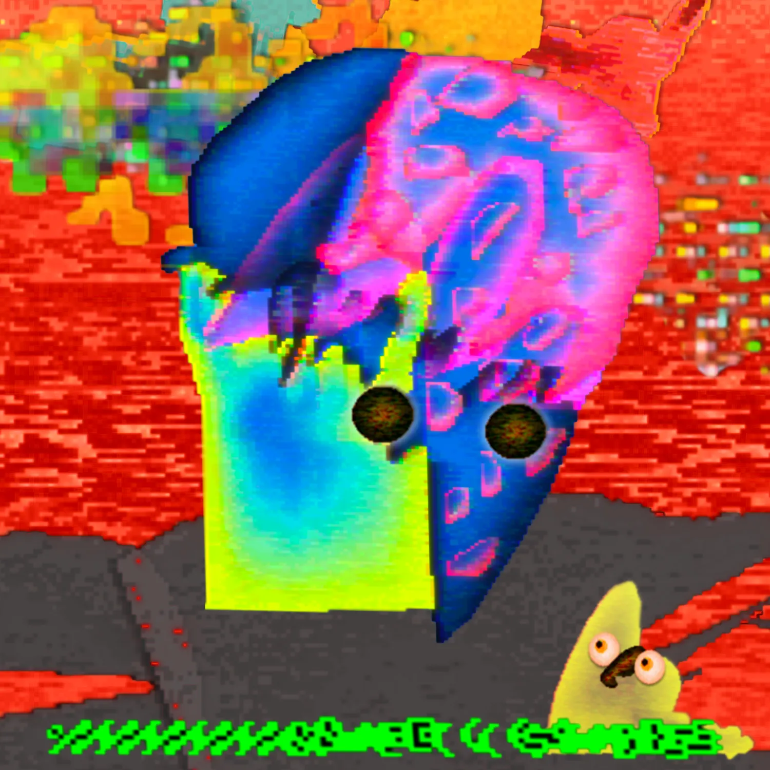 699 portraits from the year 2600 A.D. as retold by time traveler, kuujeb sharo. created from memory on an emulated amiga 1200 using digipaint v.III