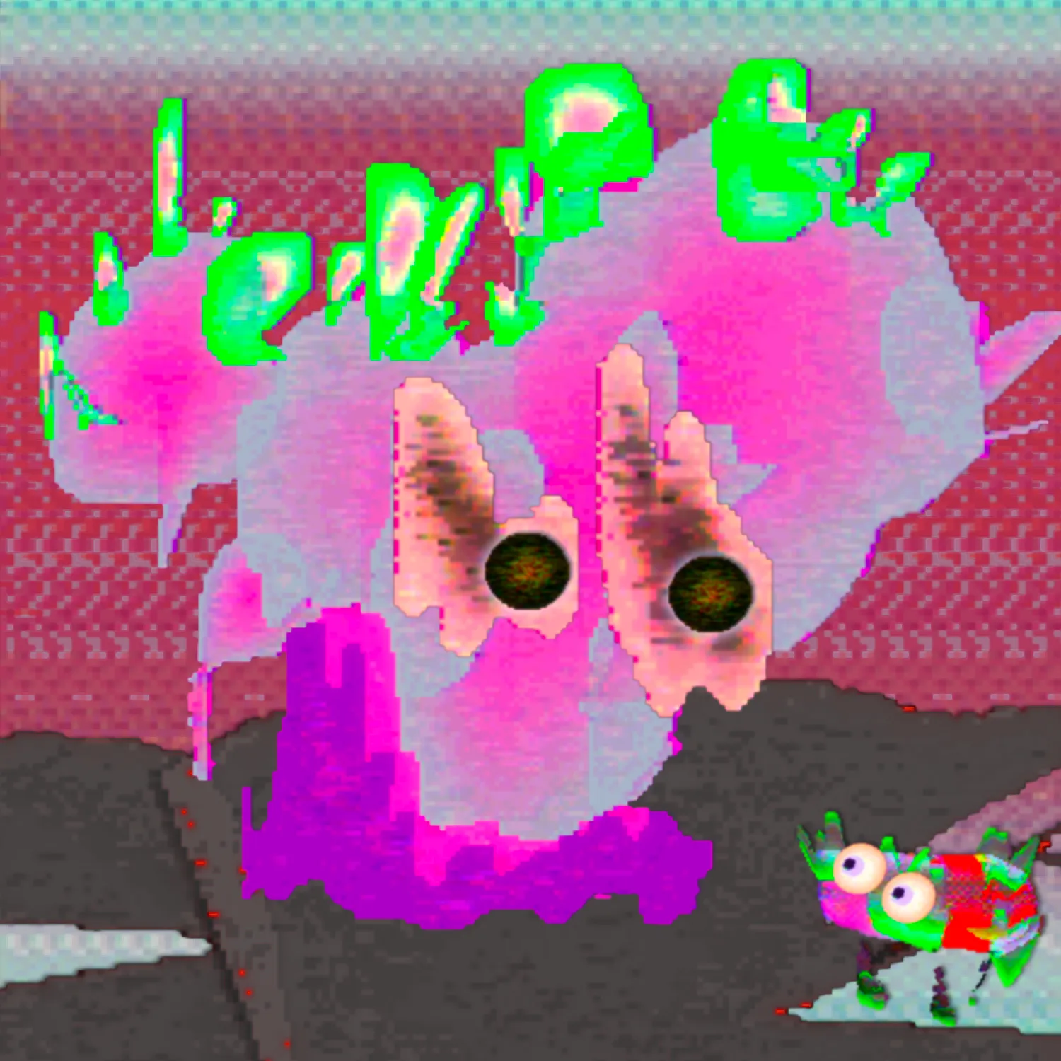 699 portraits from the year 2600 A.D. as retold by time traveler, kuujeb sharo. created from memory on an emulated amiga 1200 using digipaint v.III