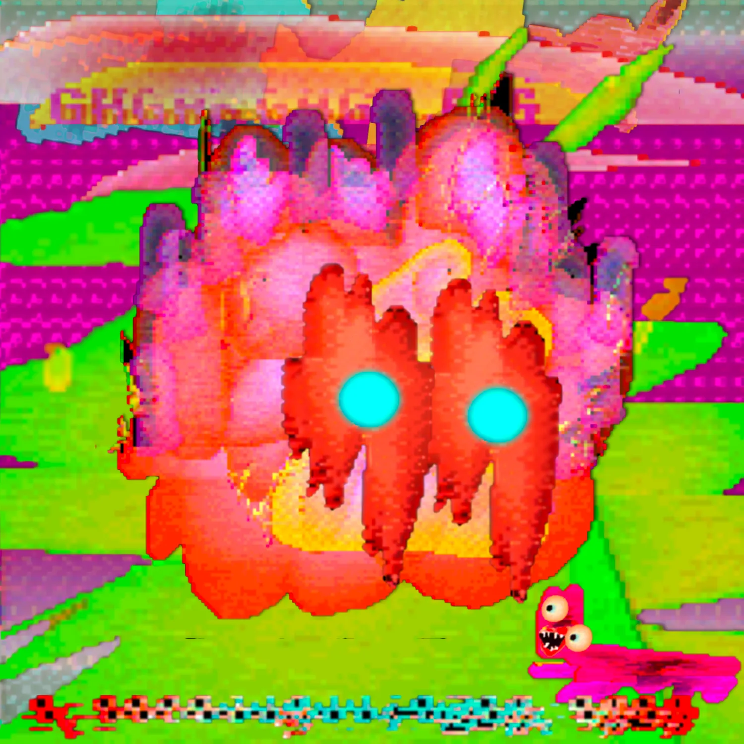 699 portraits from the year 2600 A.D. as retold by time traveler, kuujeb sharo. created from memory on an emulated amiga 1200 using digipaint v.III