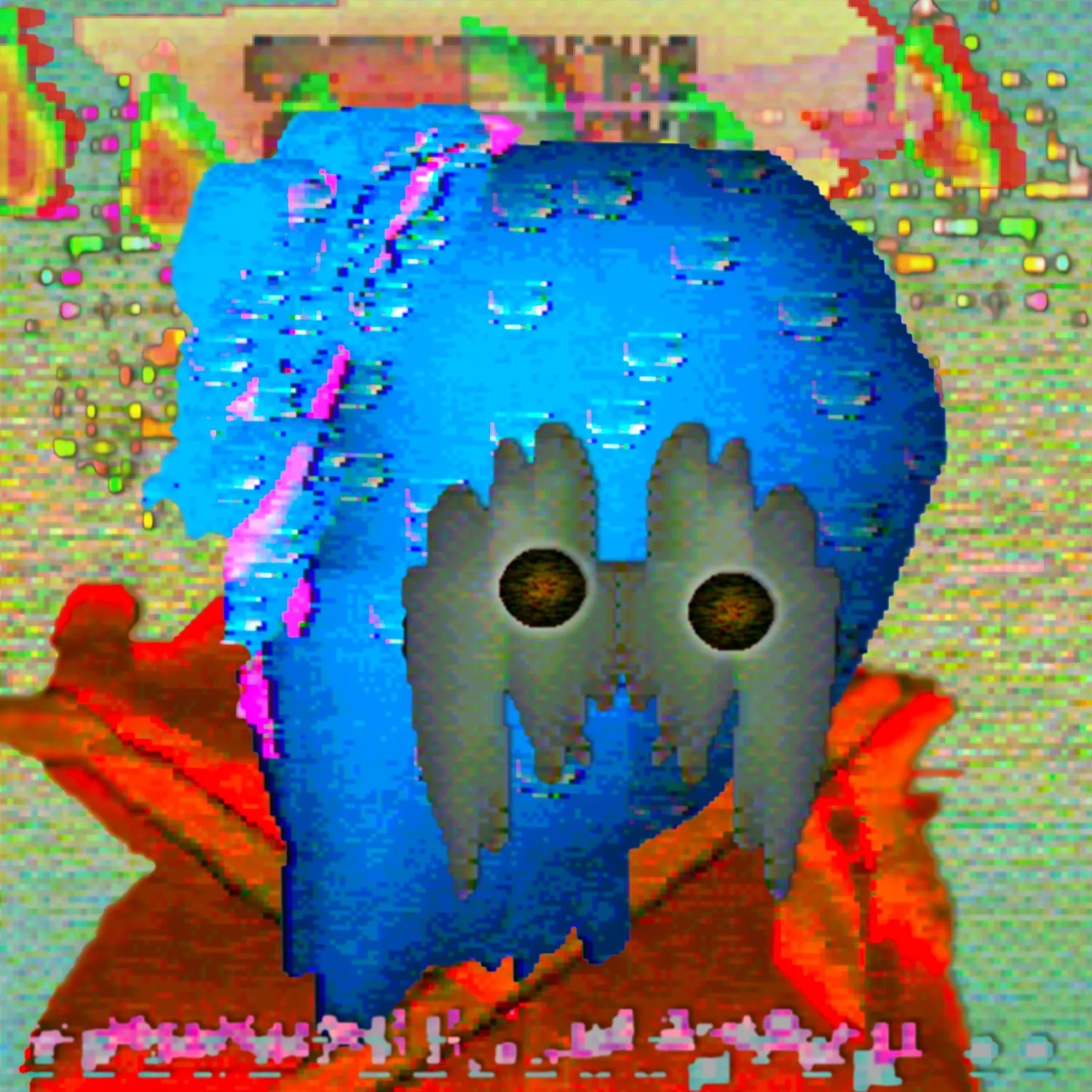 699 portraits from the year 2600 A.D. as retold by time traveler, kuujeb sharo. created from memory on an emulated amiga 1200 using digipaint v.III