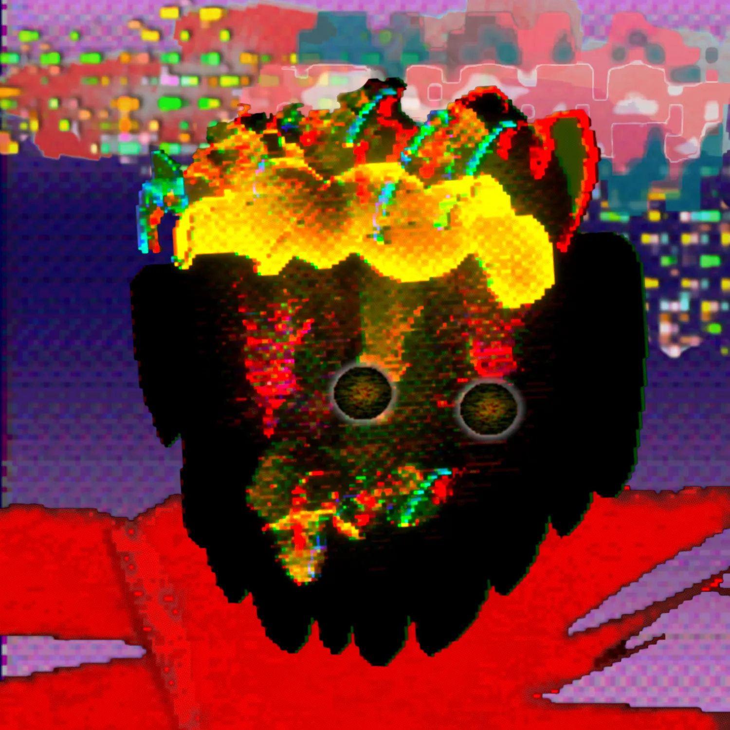 699 portraits from the year 2600 A.D. as retold by time traveler, kuujeb sharo. created from memory on an emulated amiga 1200 using digipaint v.III
