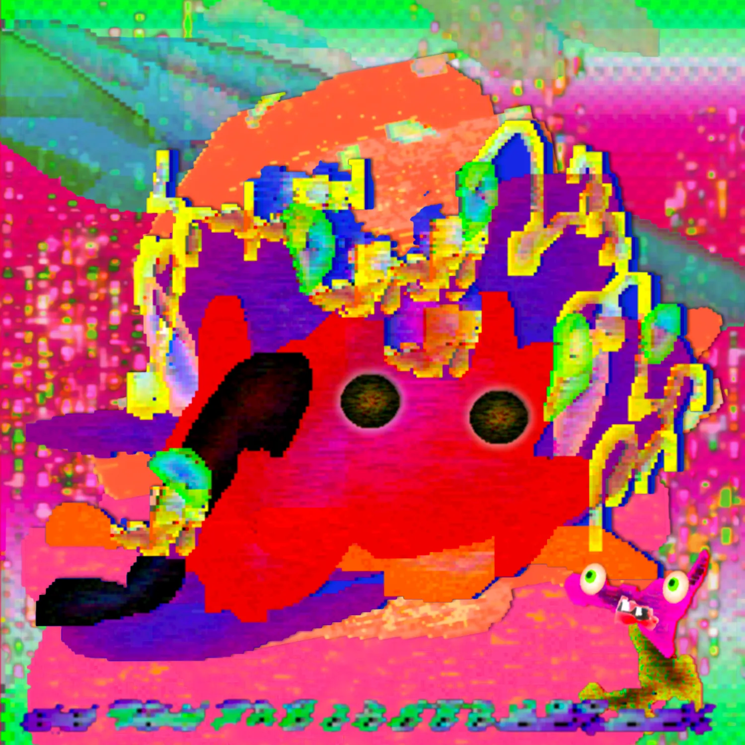 699 portraits from the year 2600 A.D. as retold by time traveler, kuujeb sharo. created from memory on an emulated amiga 1200 using digipaint v.III