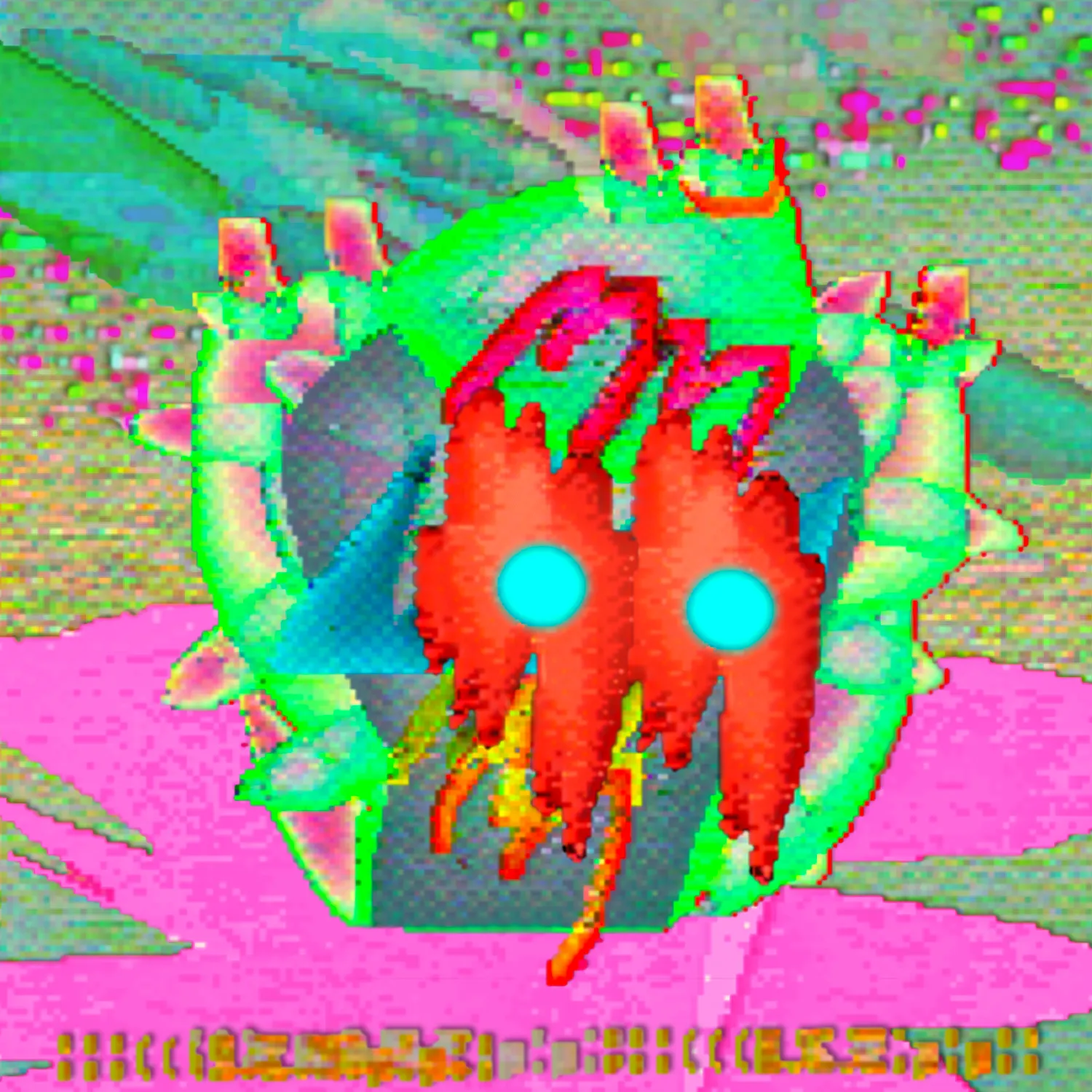 699 portraits from the year 2600 A.D. as retold by time traveler, kuujeb sharo. created from memory on an emulated amiga 1200 using digipaint v.III
