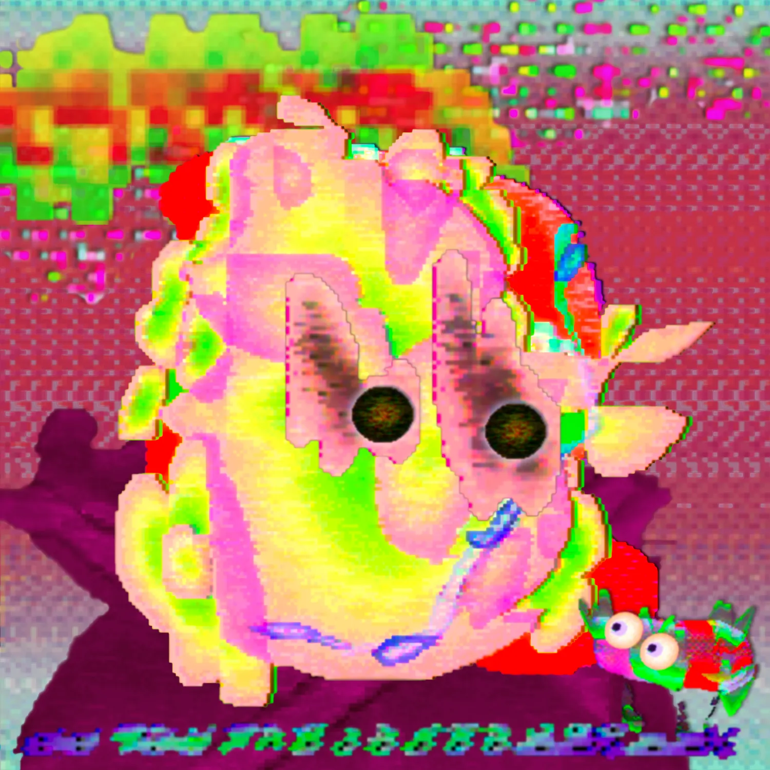 699 portraits from the year 2600 A.D. as retold by time traveler, kuujeb sharo. created from memory on an emulated amiga 1200 using digipaint v.III