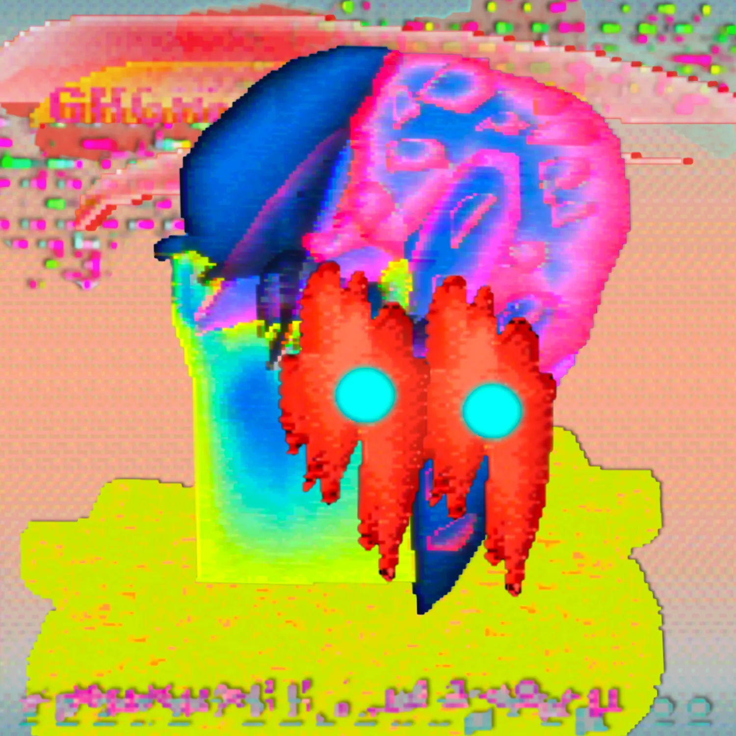 699 portraits from the year 2600 A.D. as retold by time traveler, kuujeb sharo. created from memory on an emulated amiga 1200 using digipaint v.III