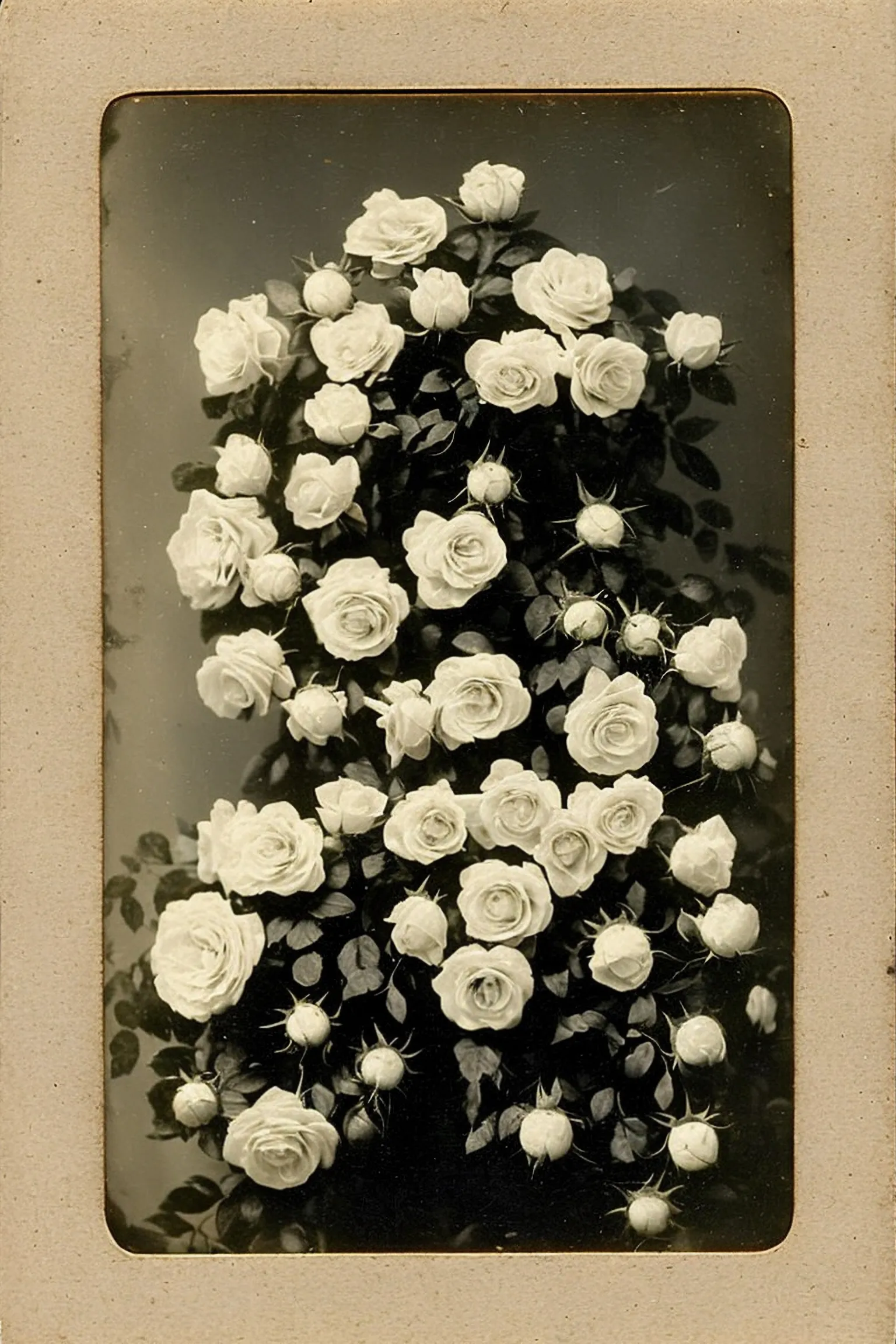 Rose, Albumen Print (mounted on card), 1852