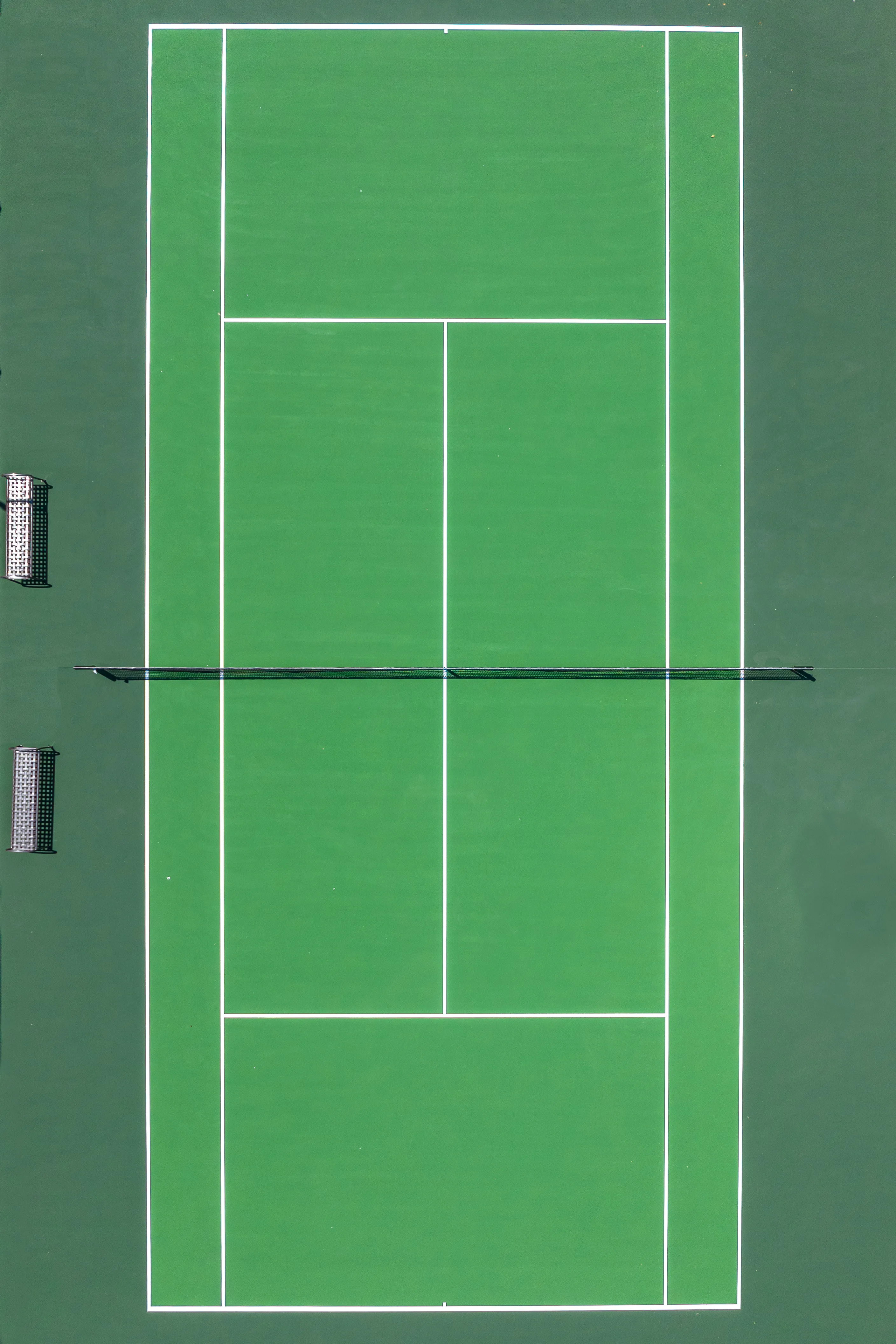 The Art of Tennis is a study and appreciation of the colors and geometry of Tennis Courts when viewed from above.