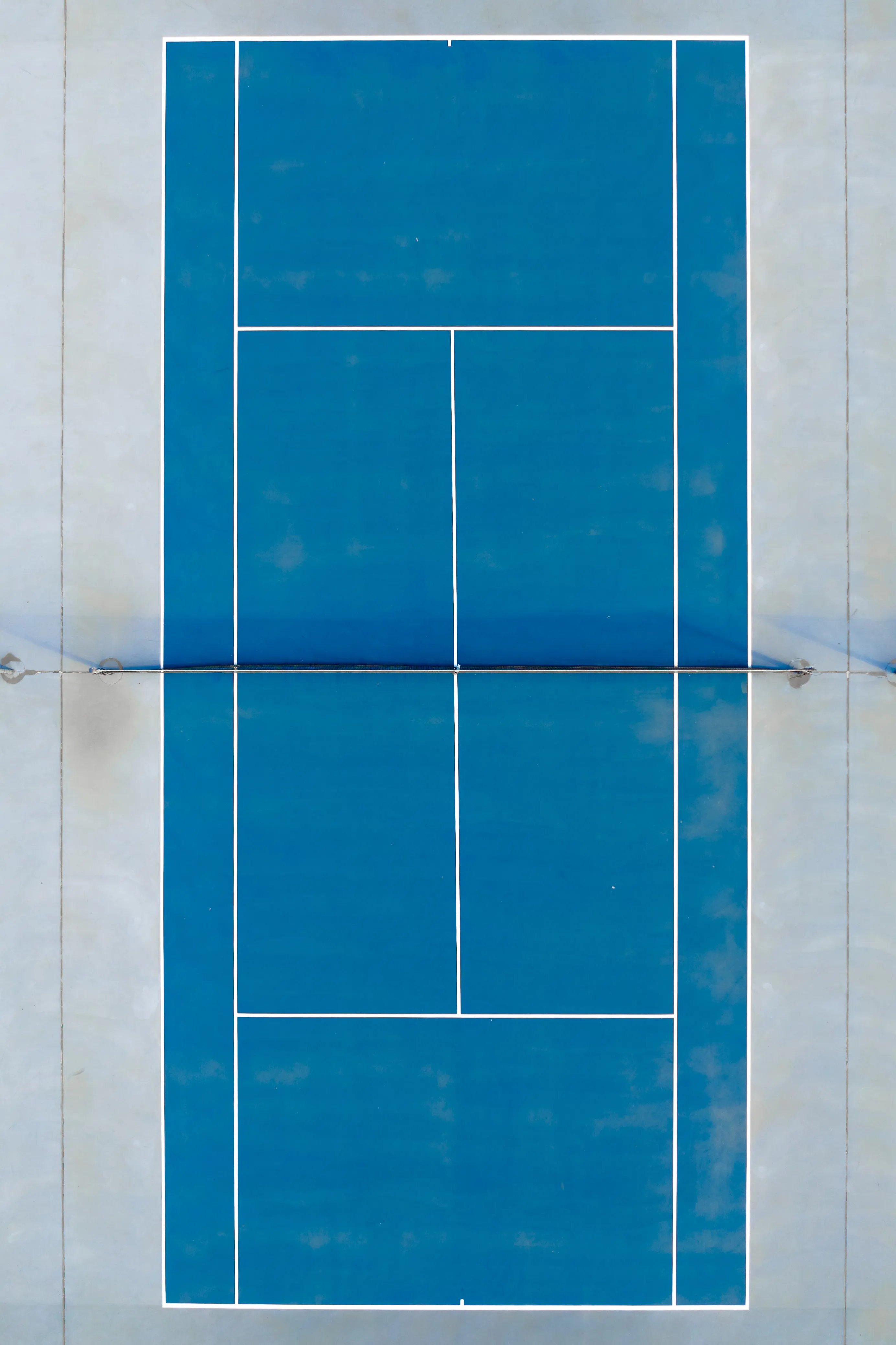 The Art of Tennis is a study and appreciation of the colors and geometry of Tennis Courts when viewed from above.