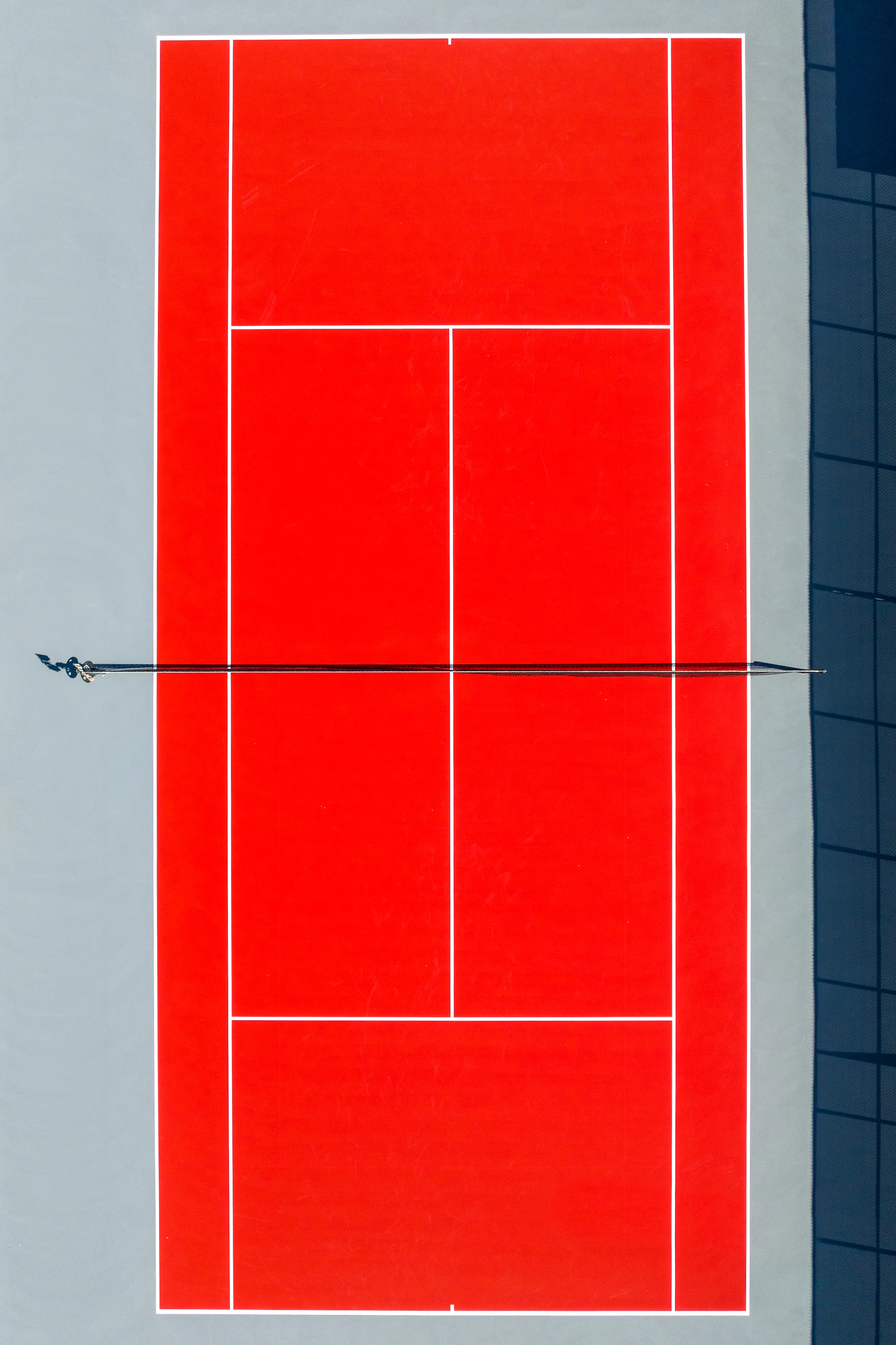 The Art of Tennis is a study and appreciation of the colors and geometry of Tennis Courts when viewed from above.