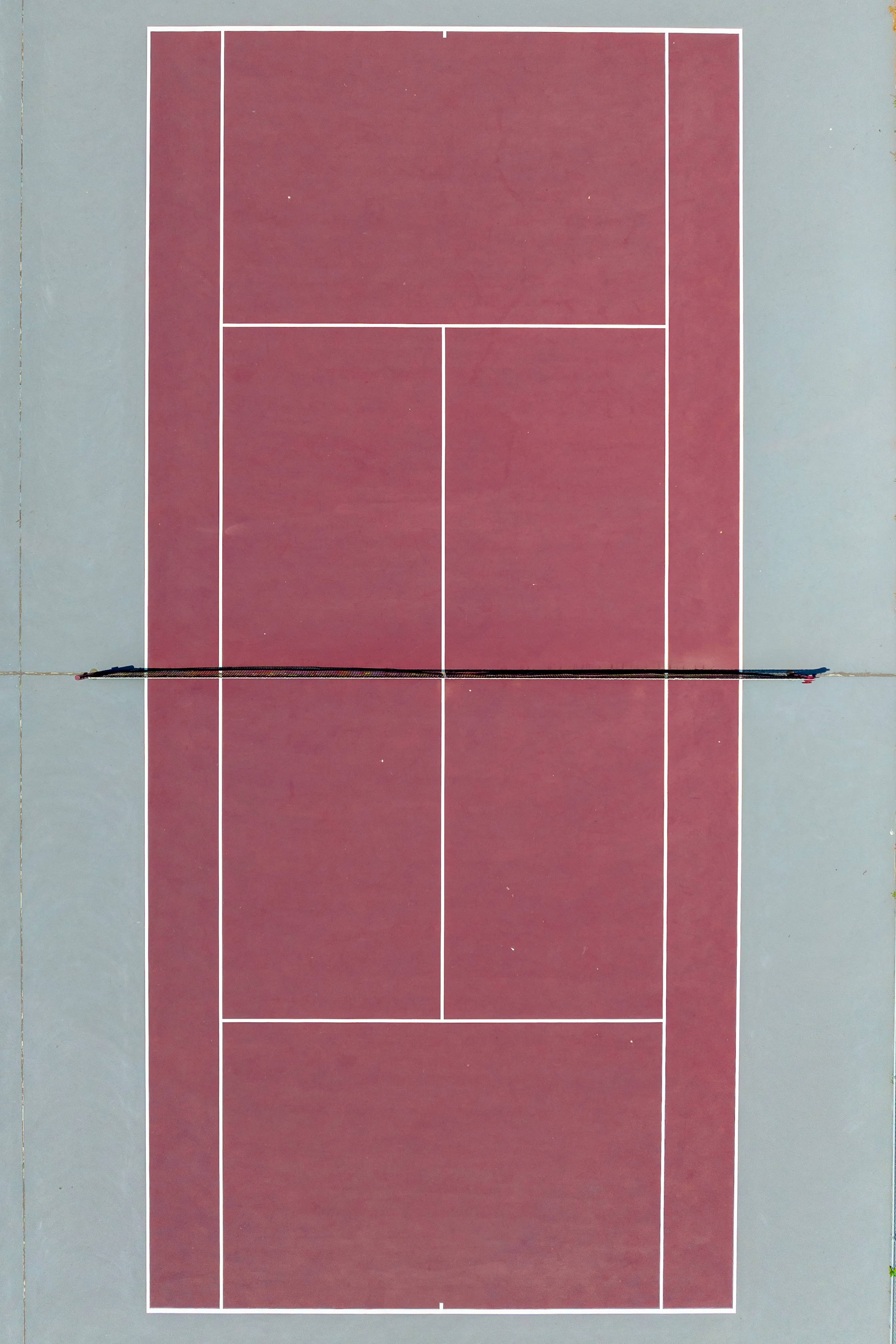 The Art of Tennis is a study and appreciation of the colors and geometry of Tennis Courts when viewed from above.