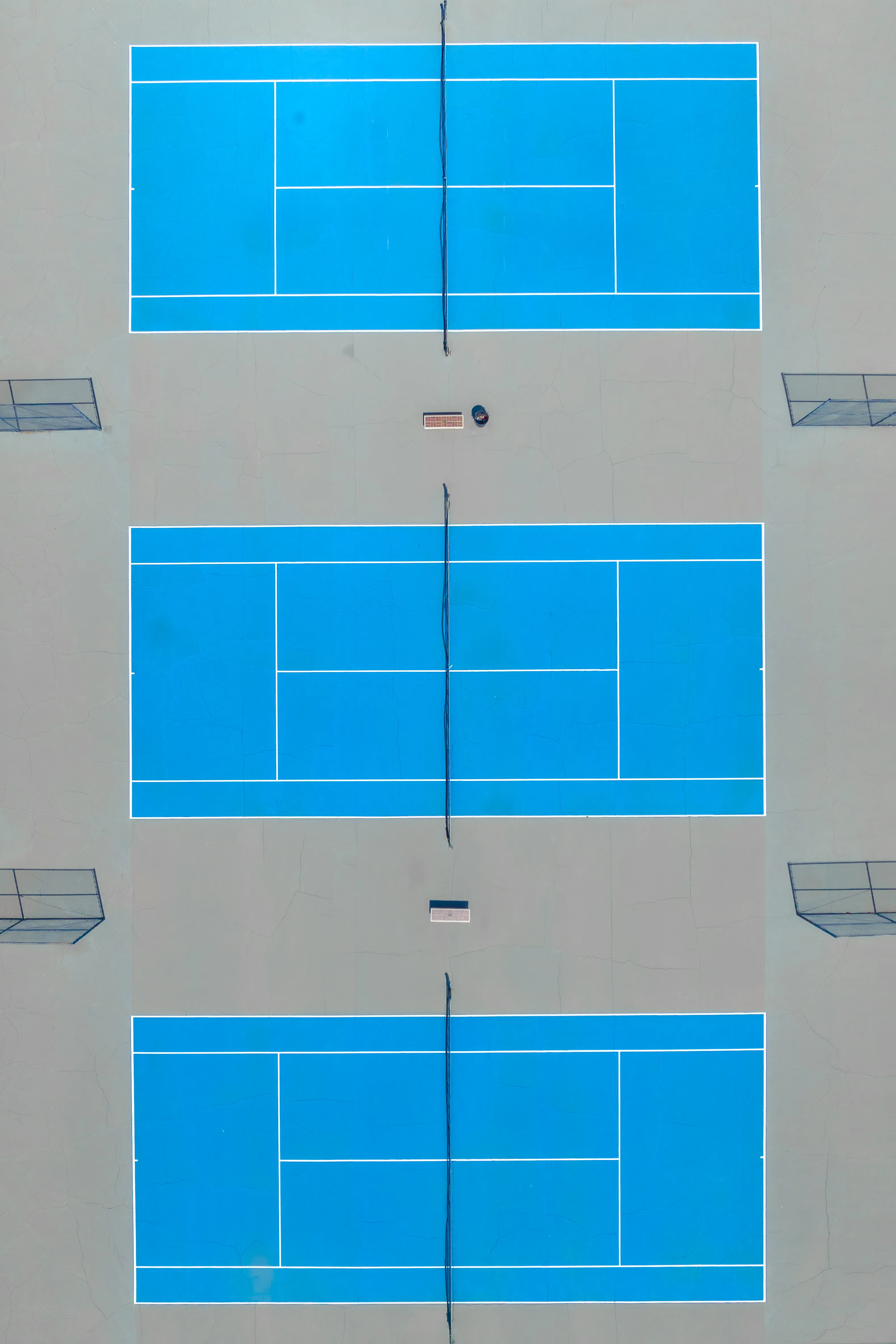 The Art of Tennis is a study and appreciation of the colors and geometry of Tennis Courts when viewed from above.