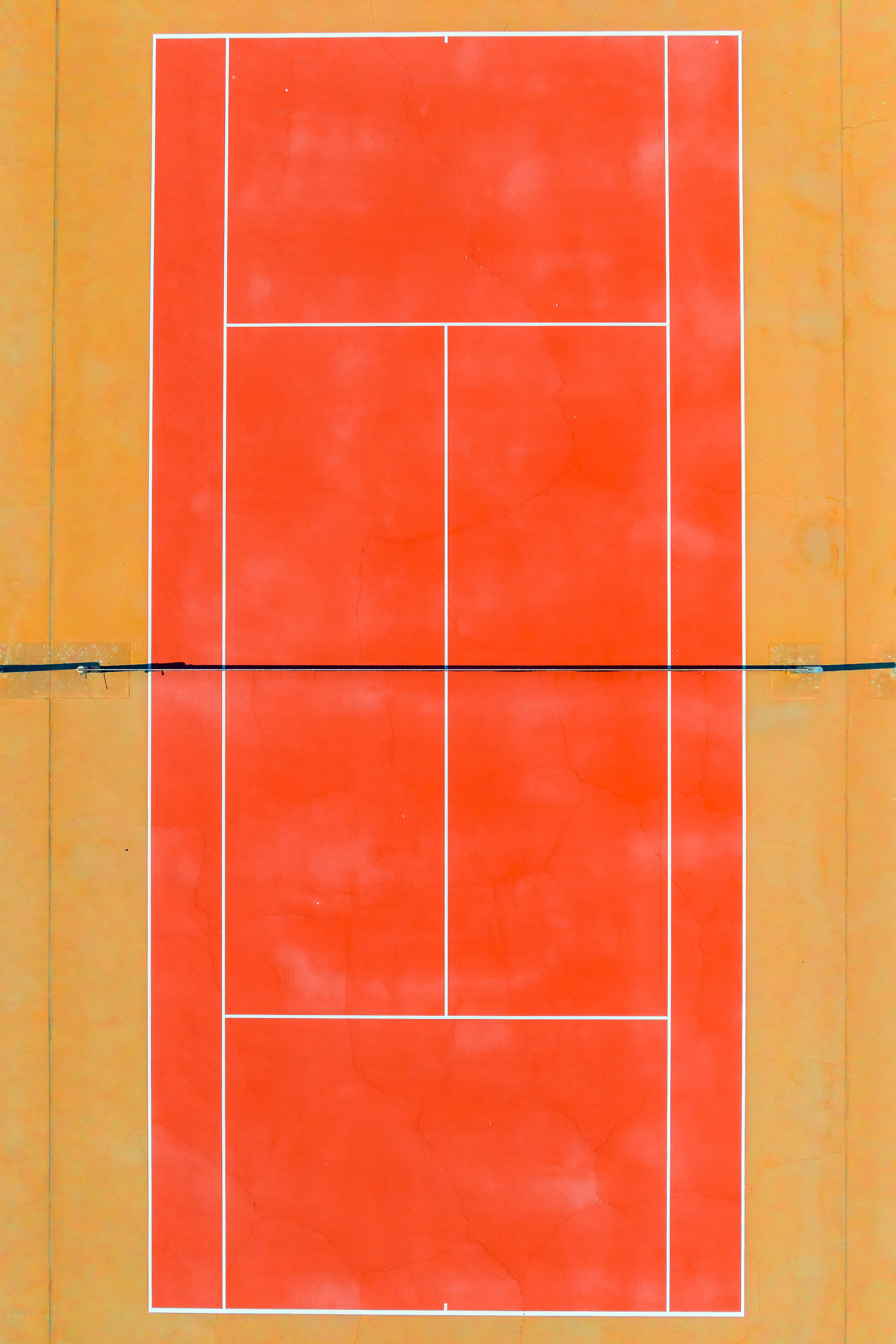 The Art of Tennis is a study and appreciation of the colors and geometry of Tennis Courts when viewed from above.
