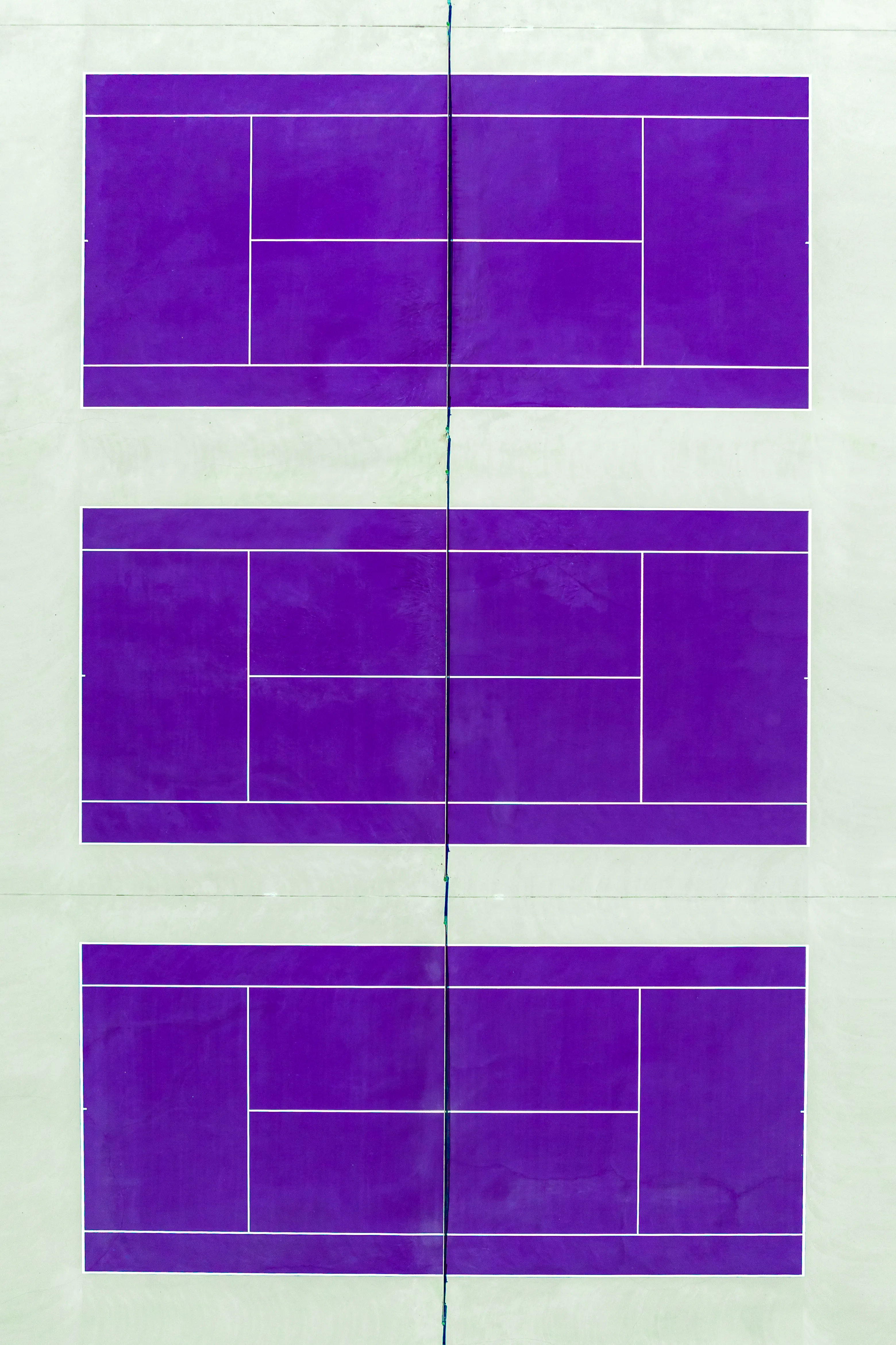 The Art of Tennis is a study and appreciation of the colors and geometry of Tennis Courts when viewed from above.