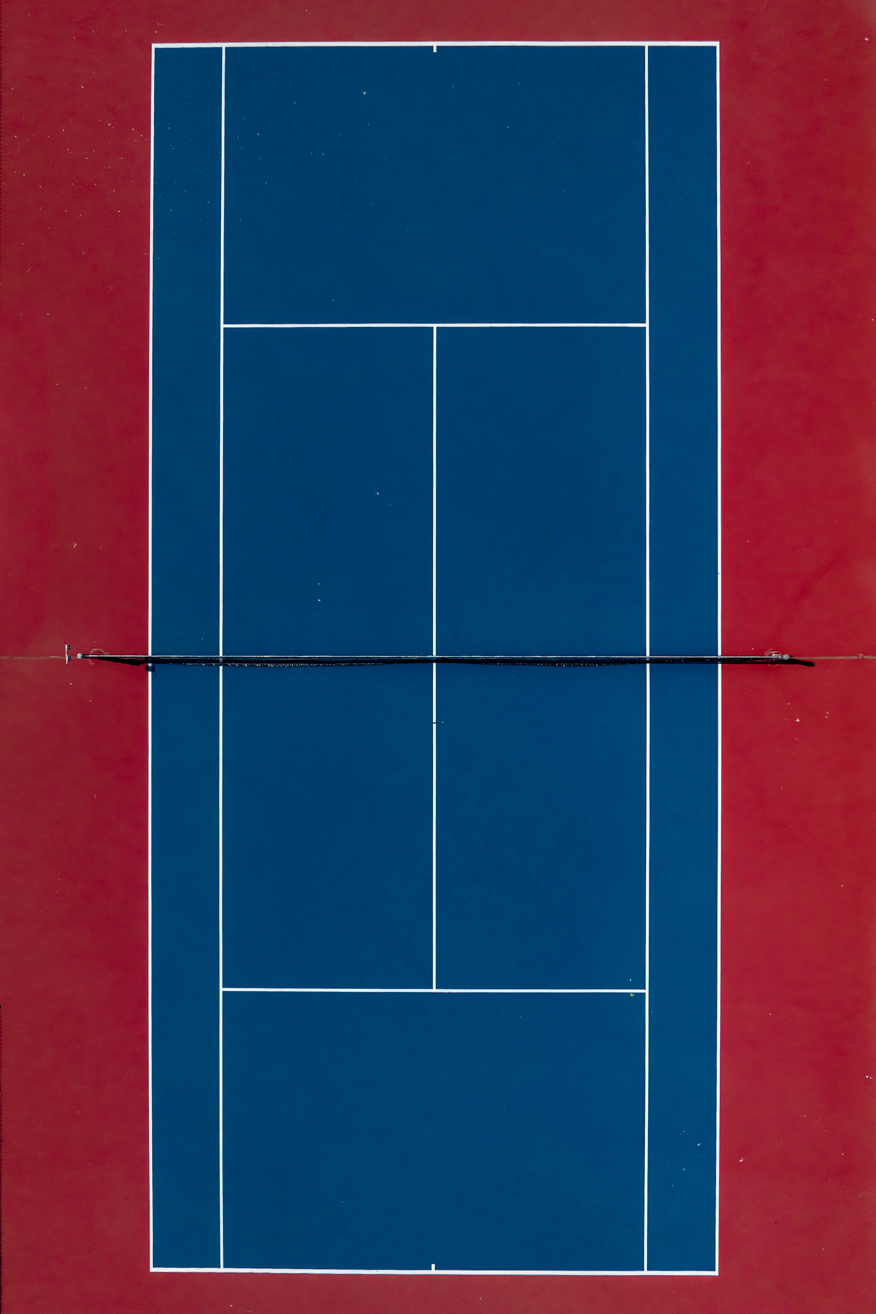 The Art of Tennis is a study and appreciation of the colors and geometry of Tennis Courts when viewed from above.