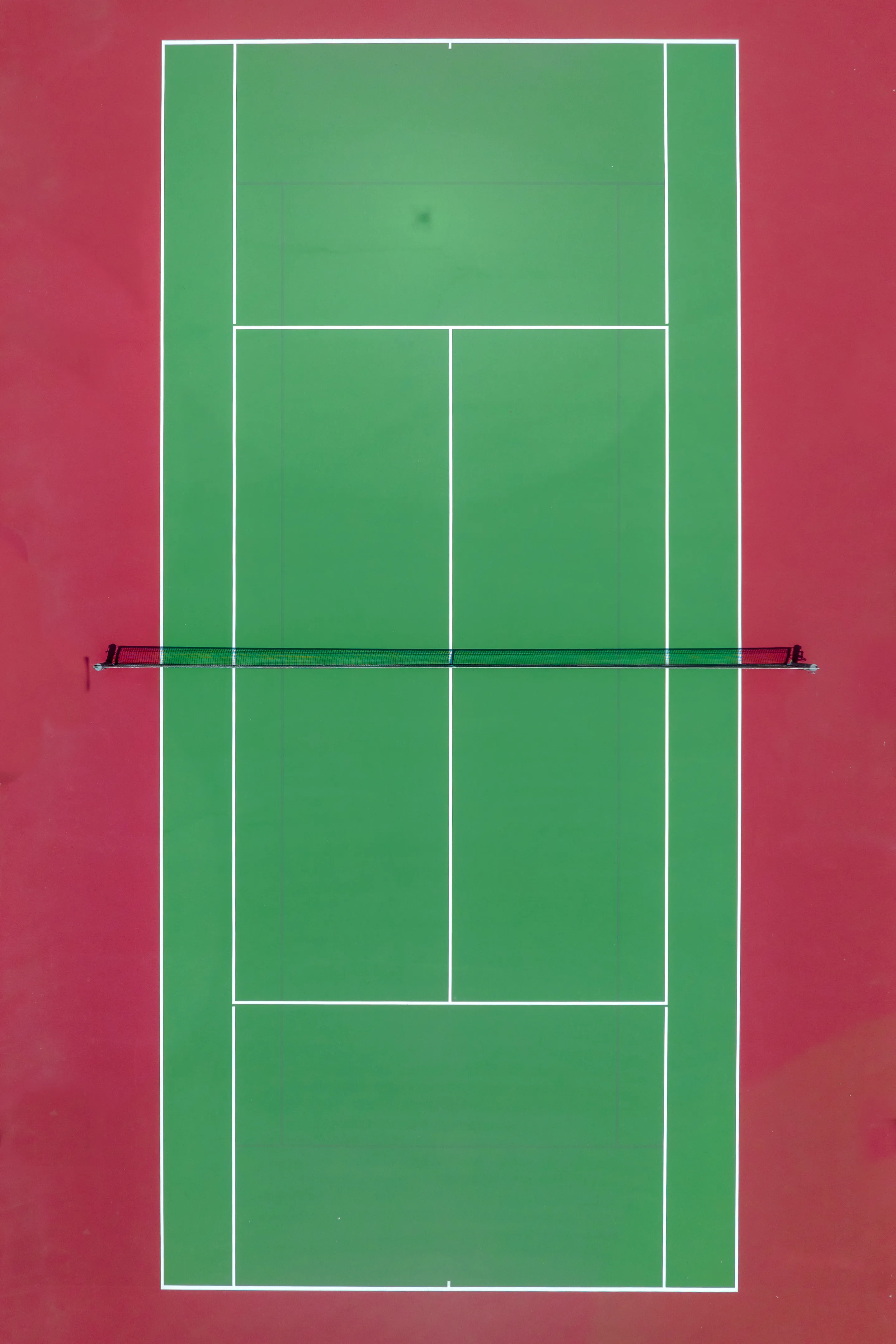 The Art of Tennis is a study and appreciation of the colors and geometry of Tennis Courts when viewed from above.