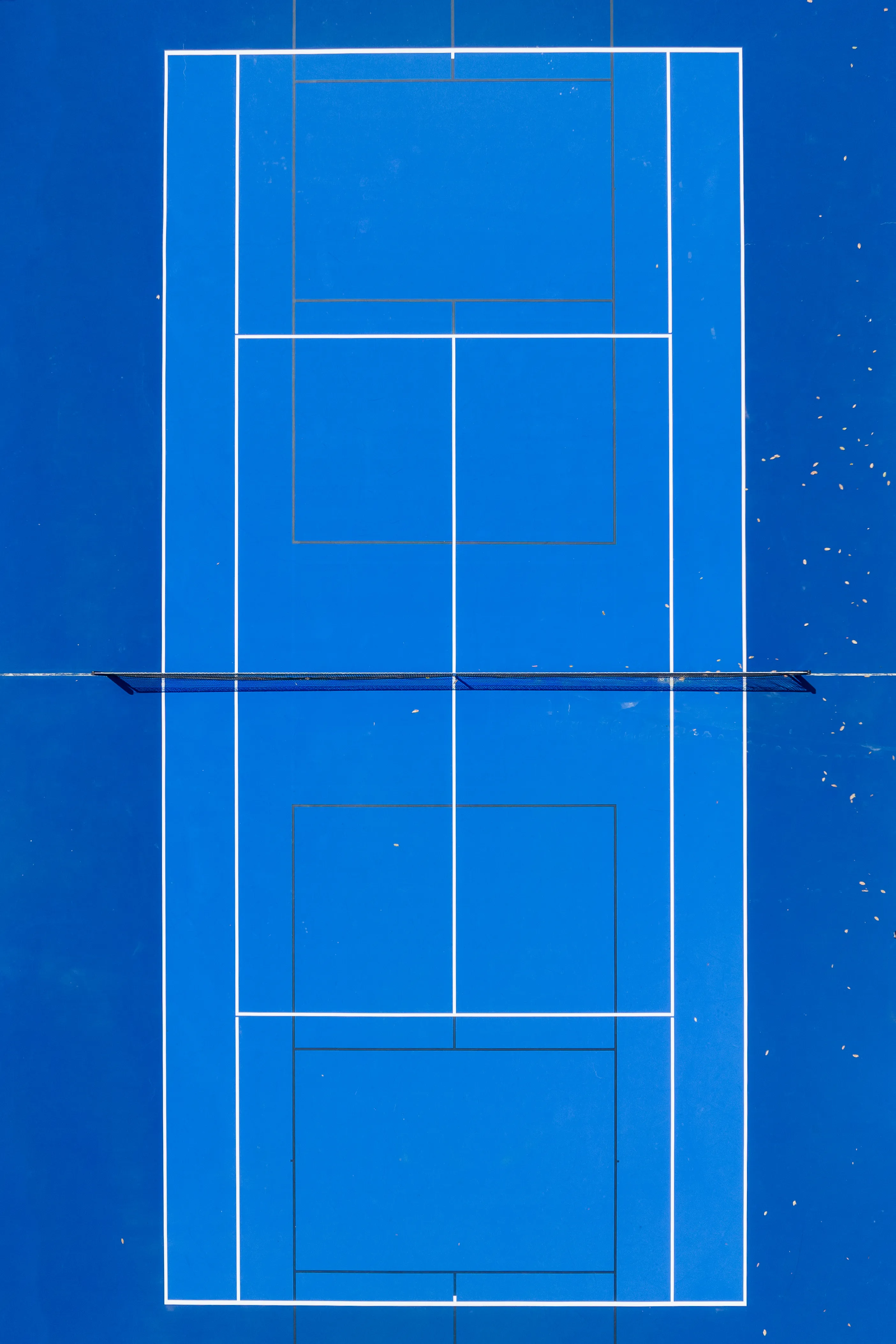 The Art of Tennis is a study and appreciation of the colors and geometry of Tennis Courts when viewed from above.