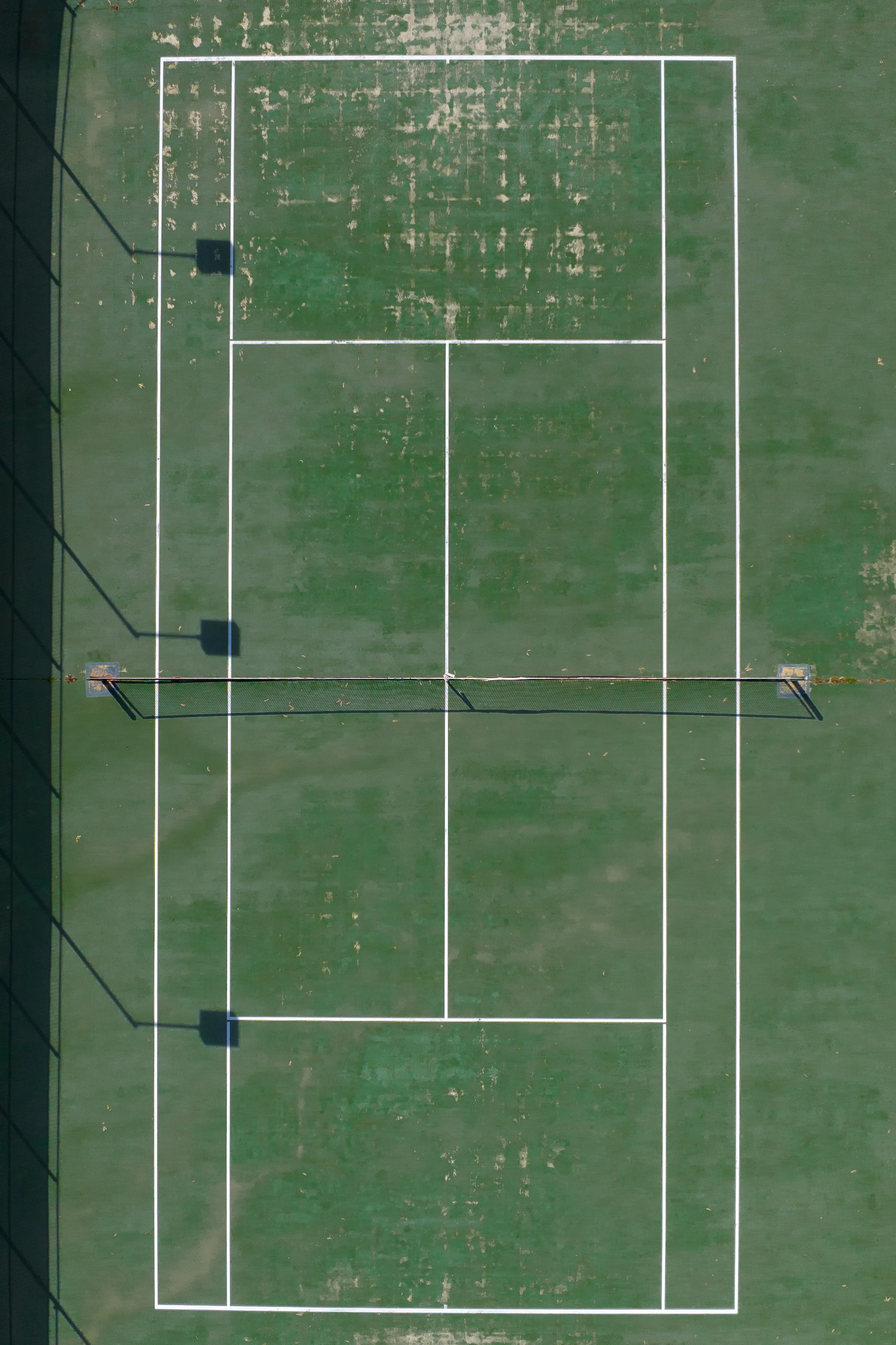 The Art of Tennis is a study and appreciation of the colors and geometry of Tennis Courts when viewed from above.