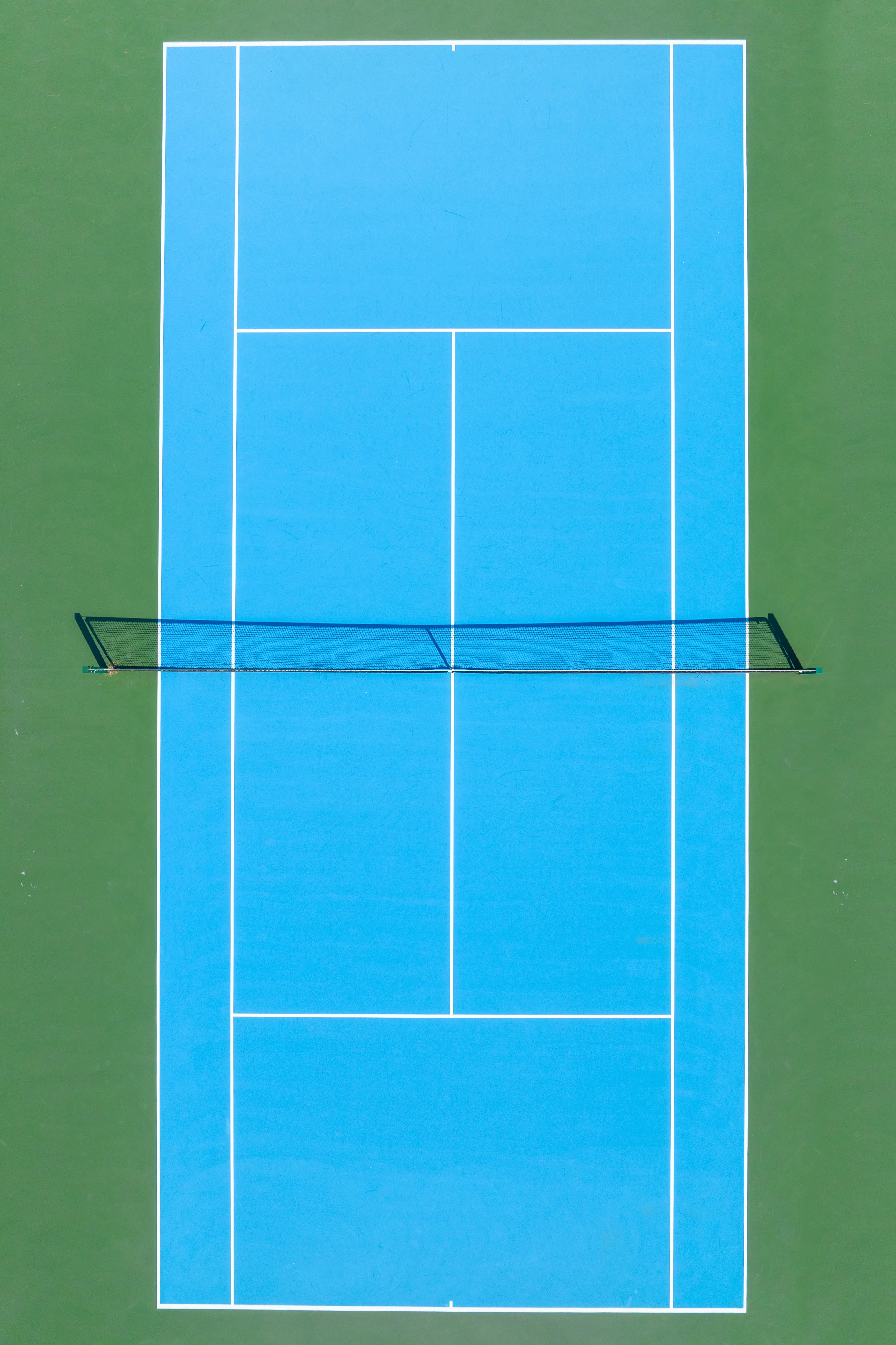 The Art of Tennis is a study and appreciation of the colors and geometry of Tennis Courts when viewed from above.