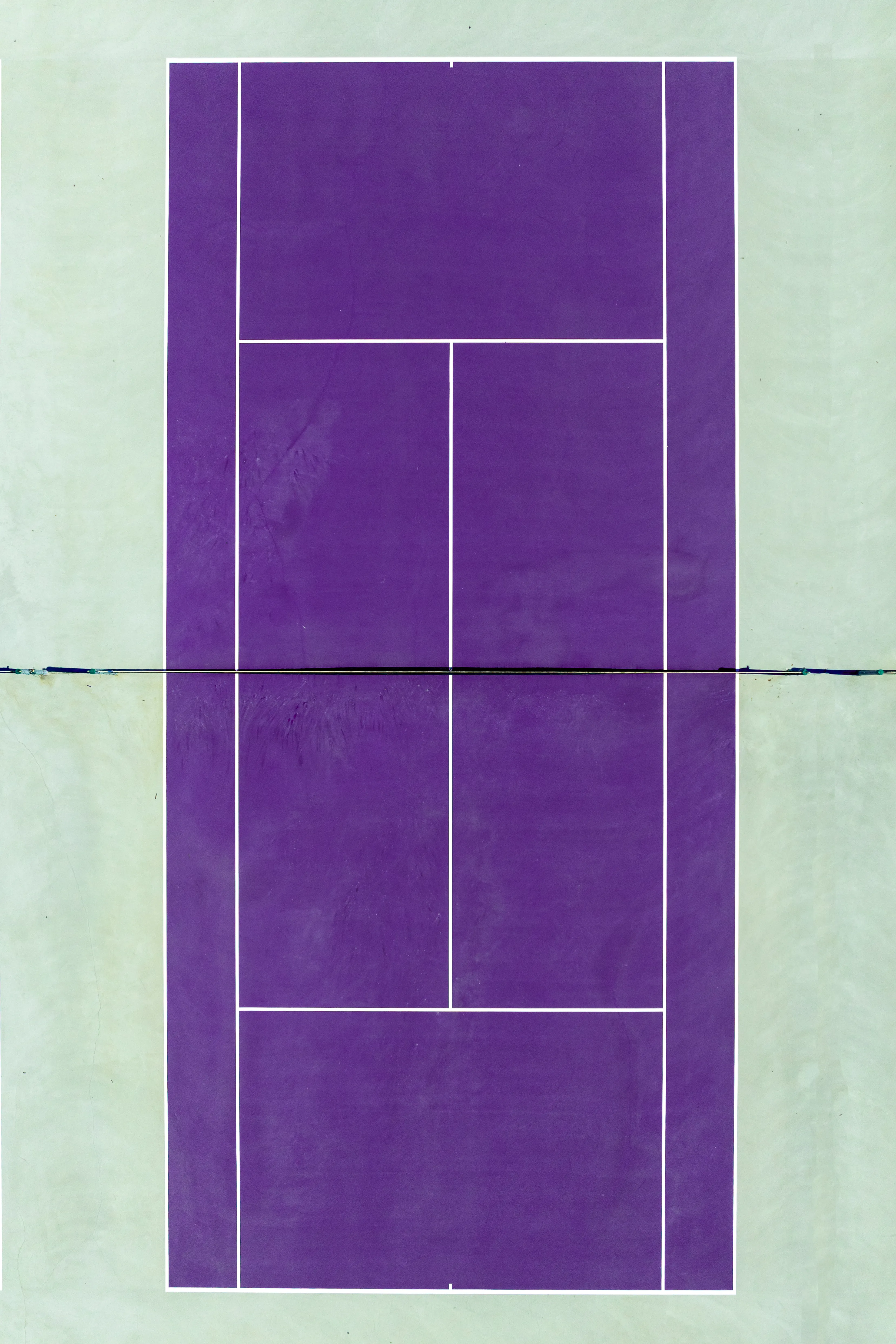 The Art of Tennis is a study and appreciation of the colors and geometry of Tennis Courts when viewed from above.