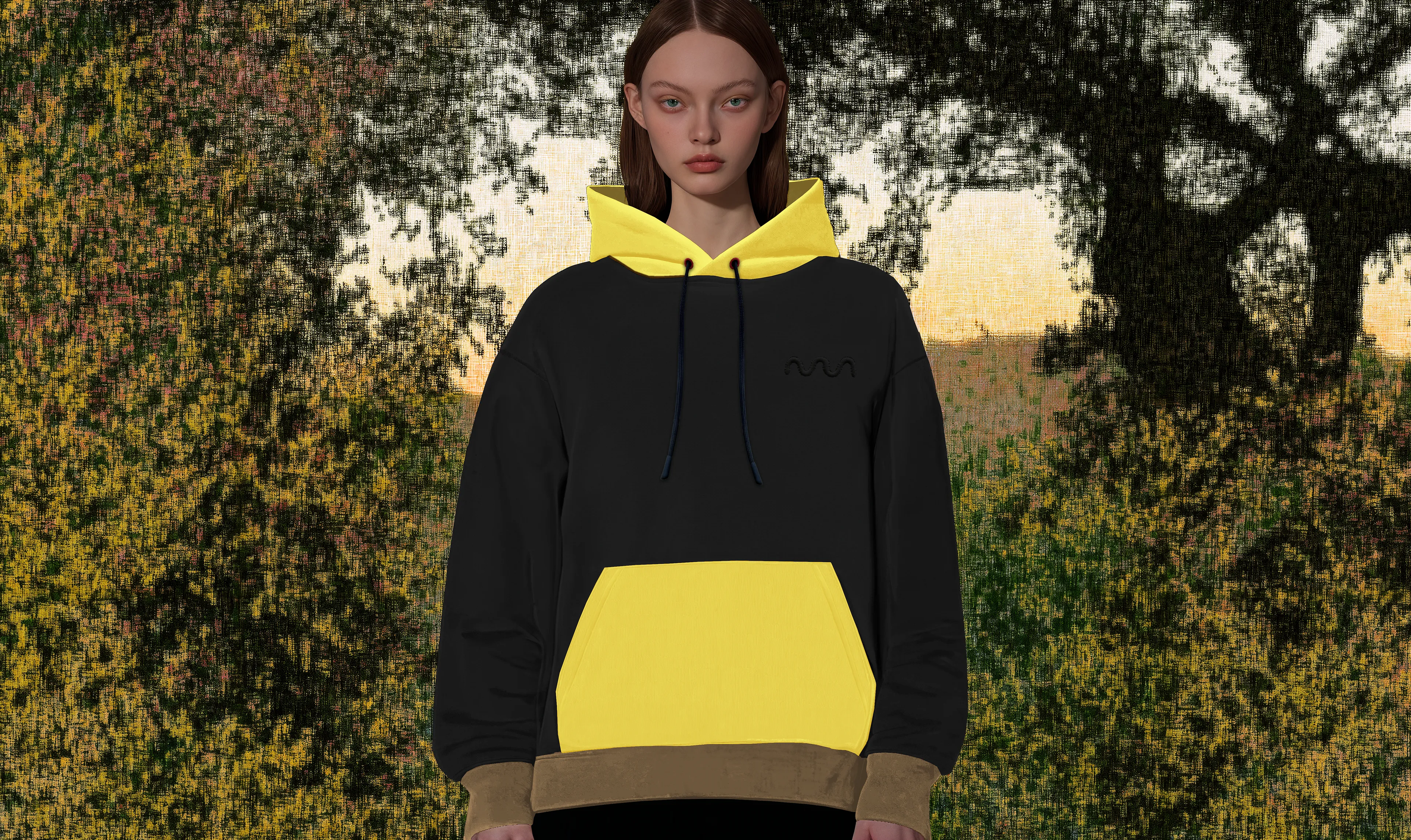 322 NFTs, each a ticket for a physical 1/1/x algorithmically generated hoodie created in collaboration with Seedphrase and inspired by his seven-trait CryptoPunk.